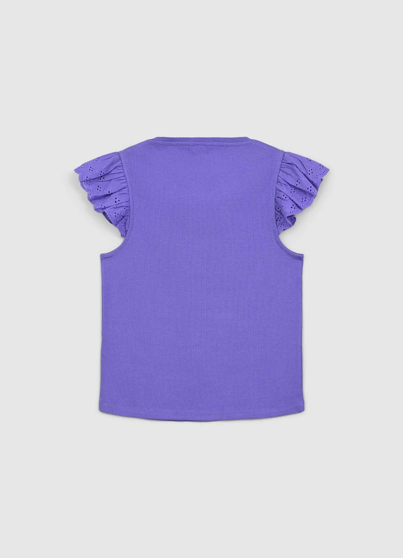 T-shirt a costina volant - Image 4