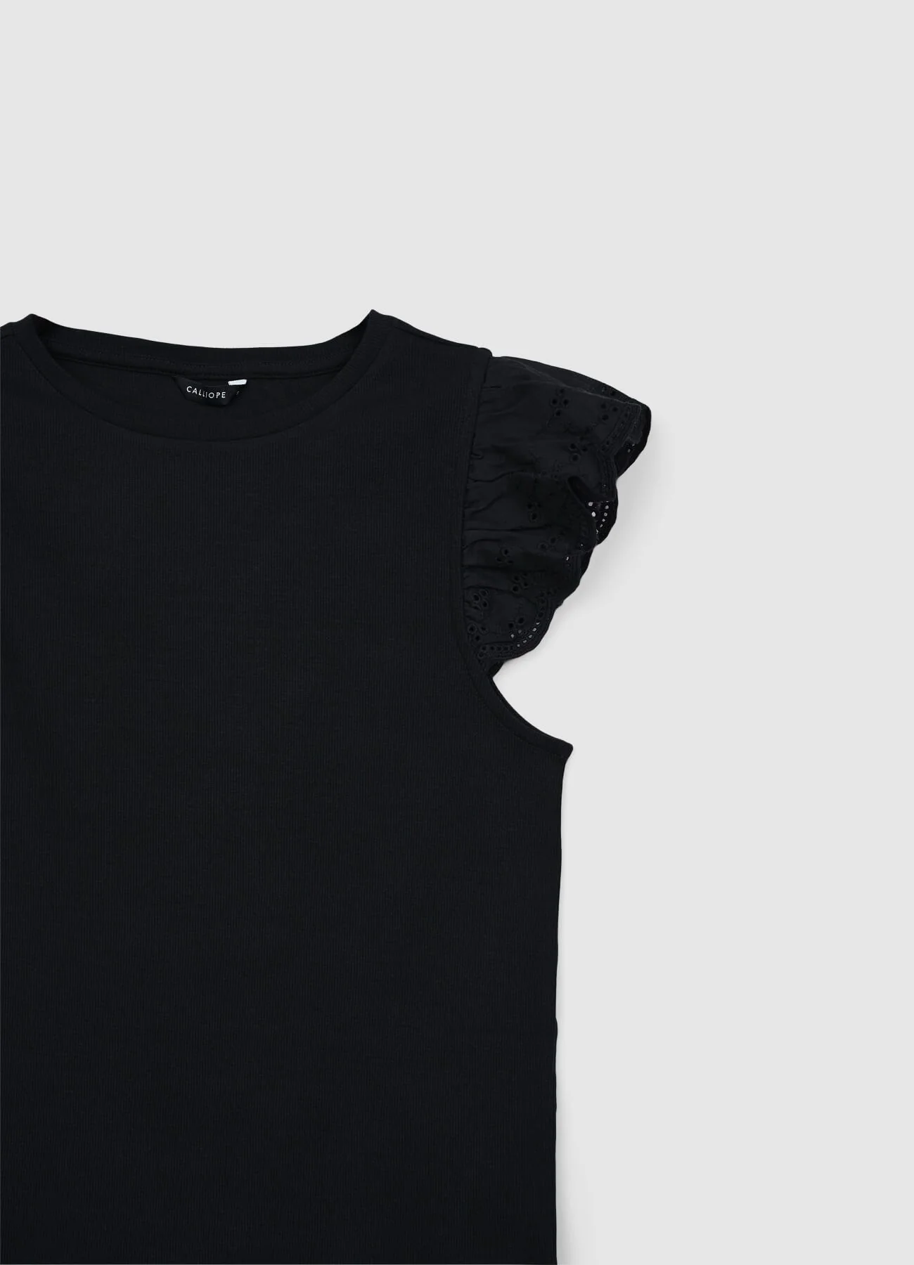 T-shirt a costina volant - Image 5