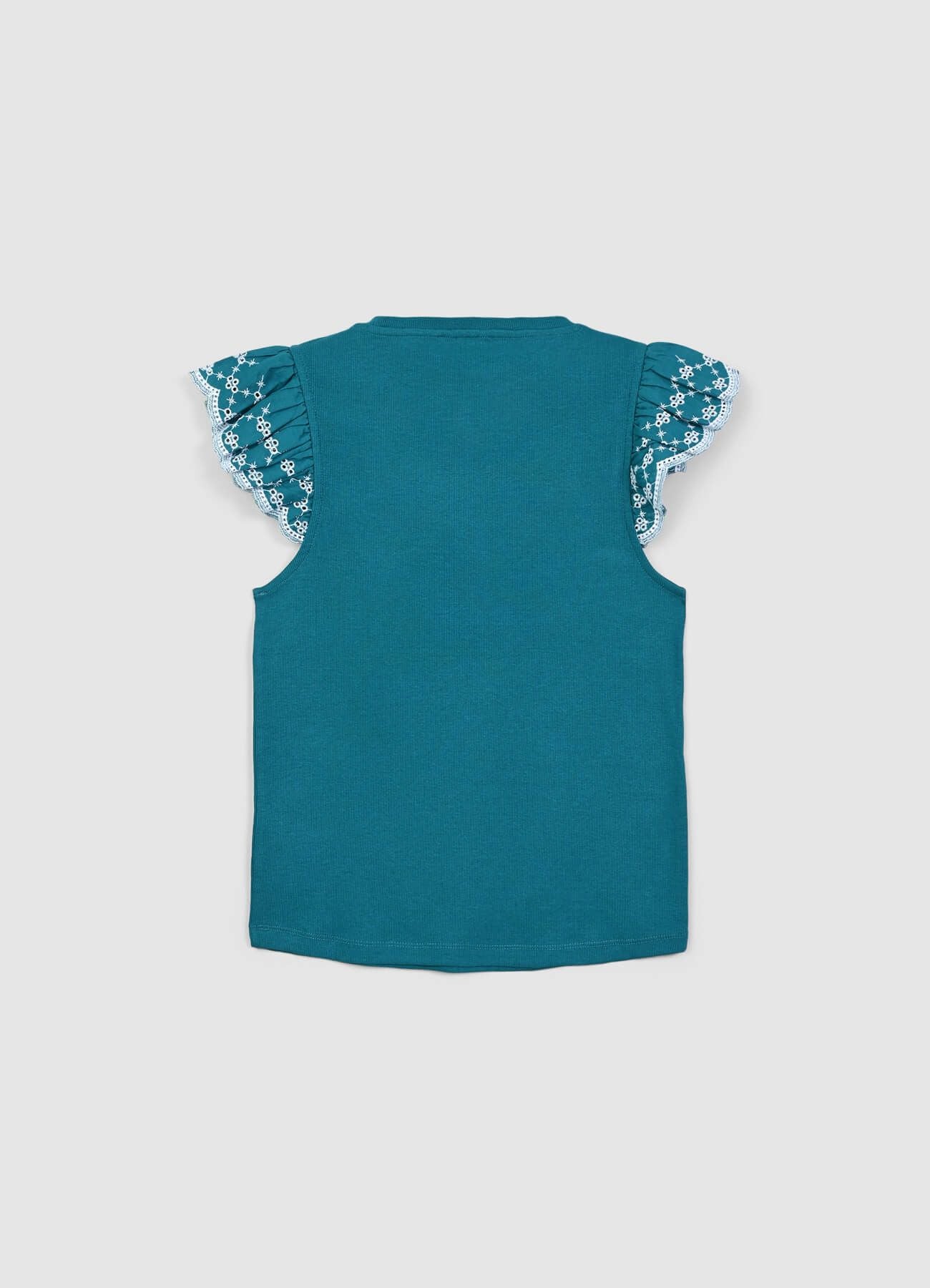 T-shirt a costina volant - Image 5