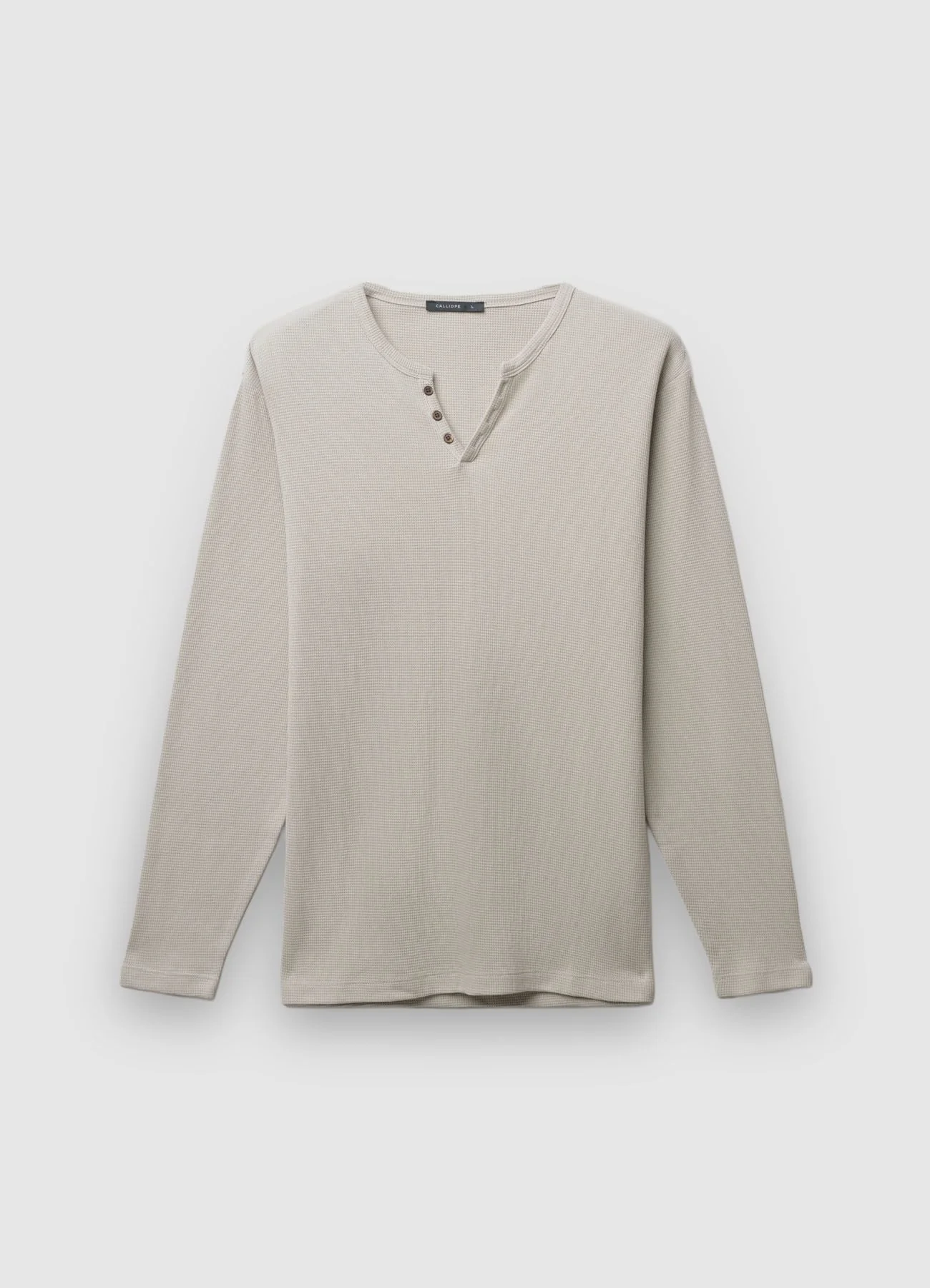 T-shirt a maniche lunghe con scollo serafino - Image 5