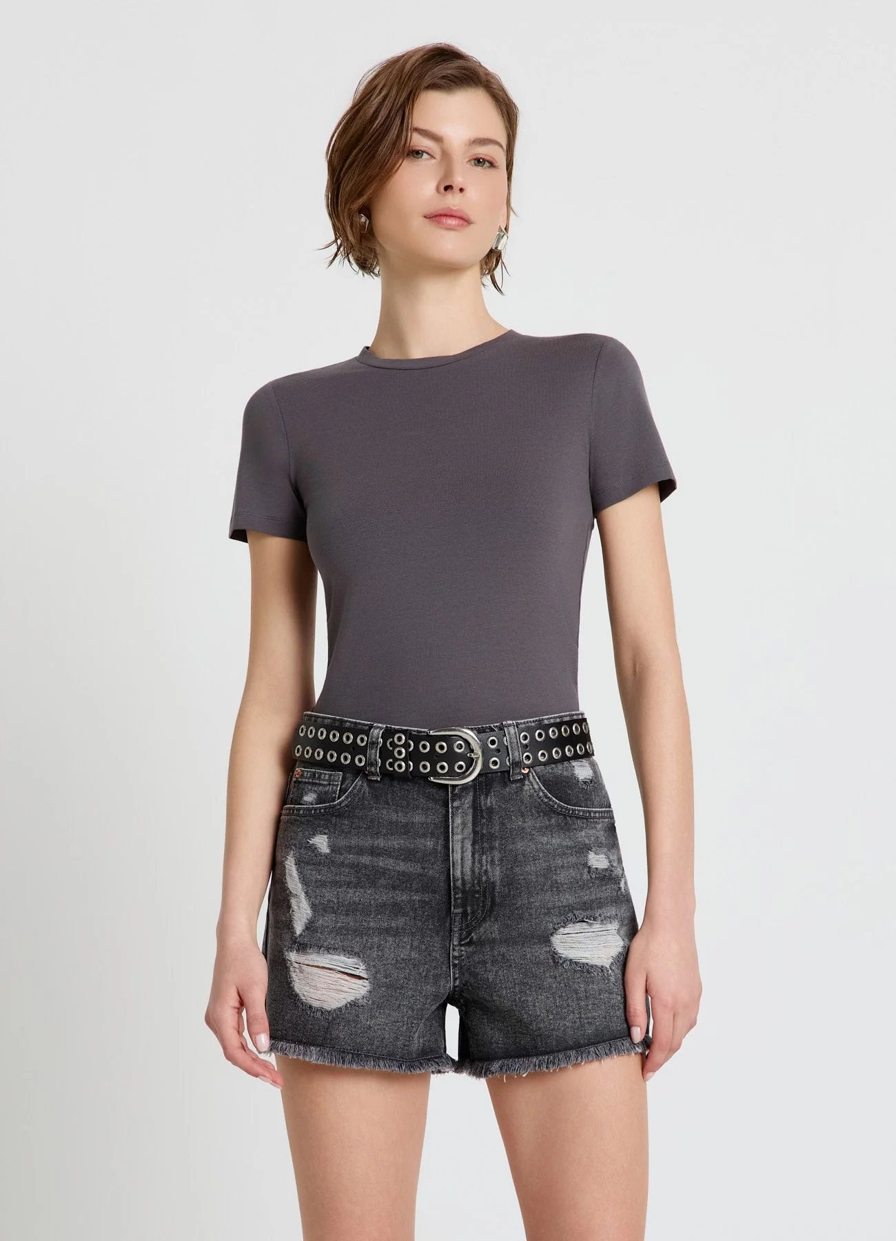 T-shirt a tinta unita