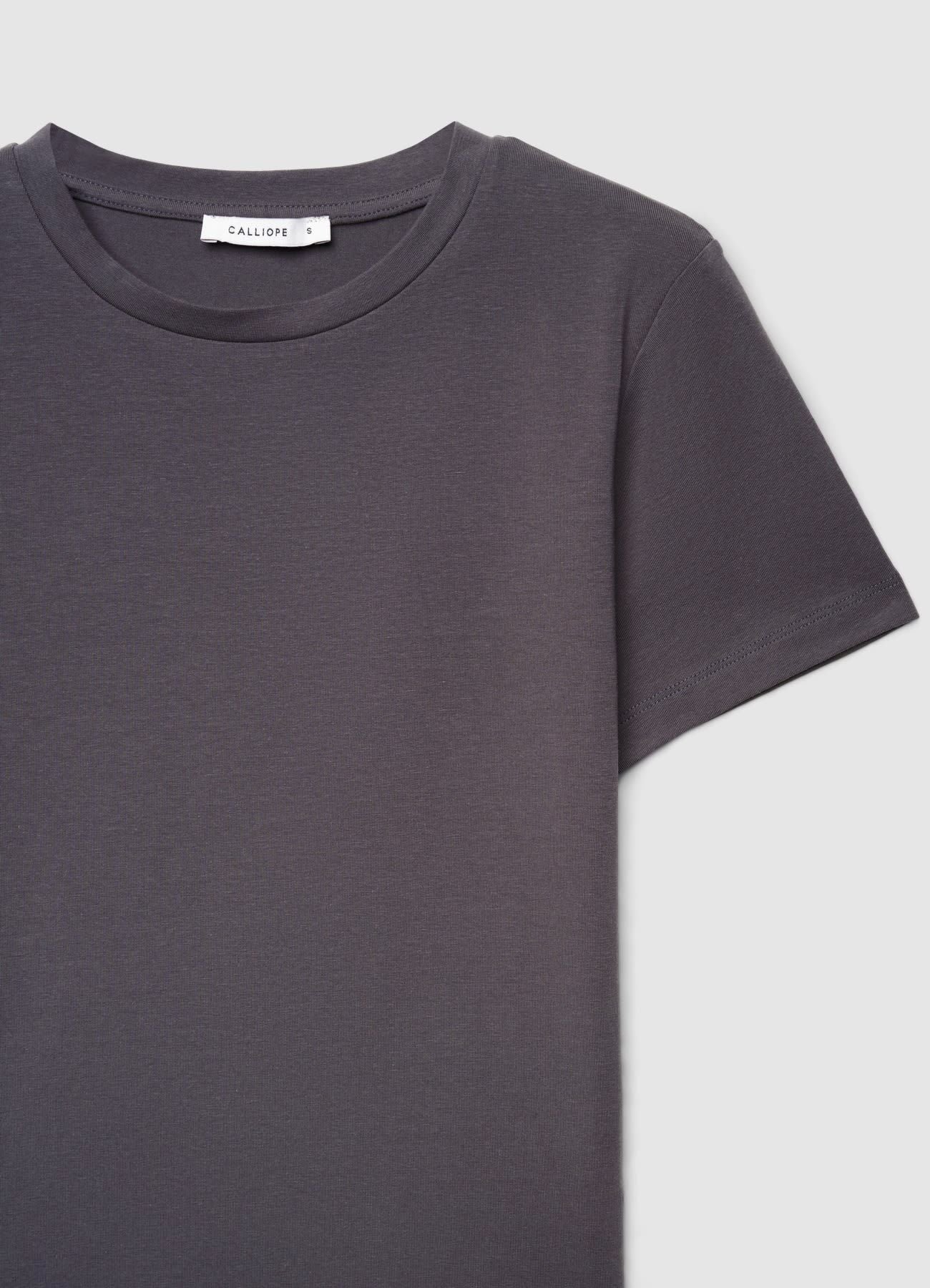 T-shirt a tinta unita - Image 5