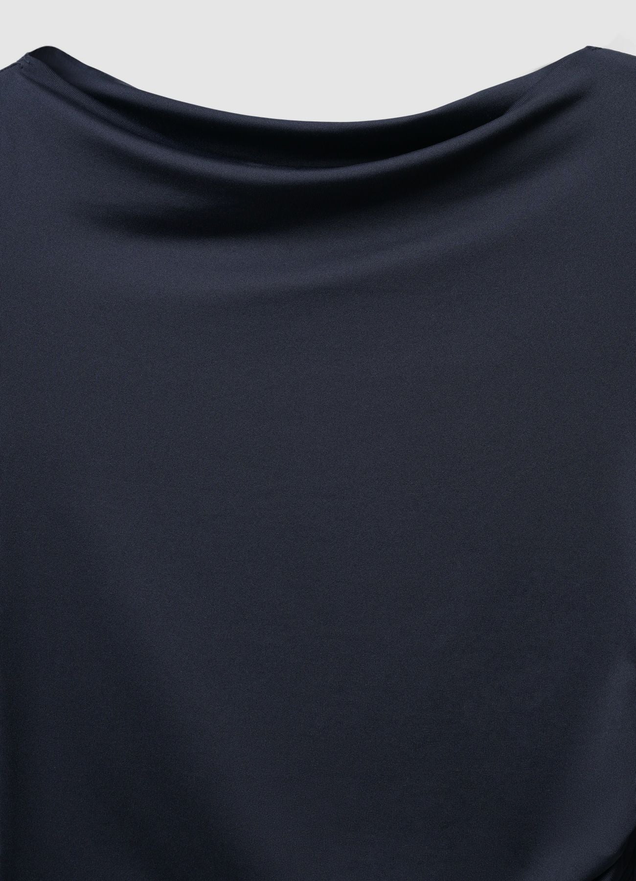 T-shirt collo sciallato - Image 4