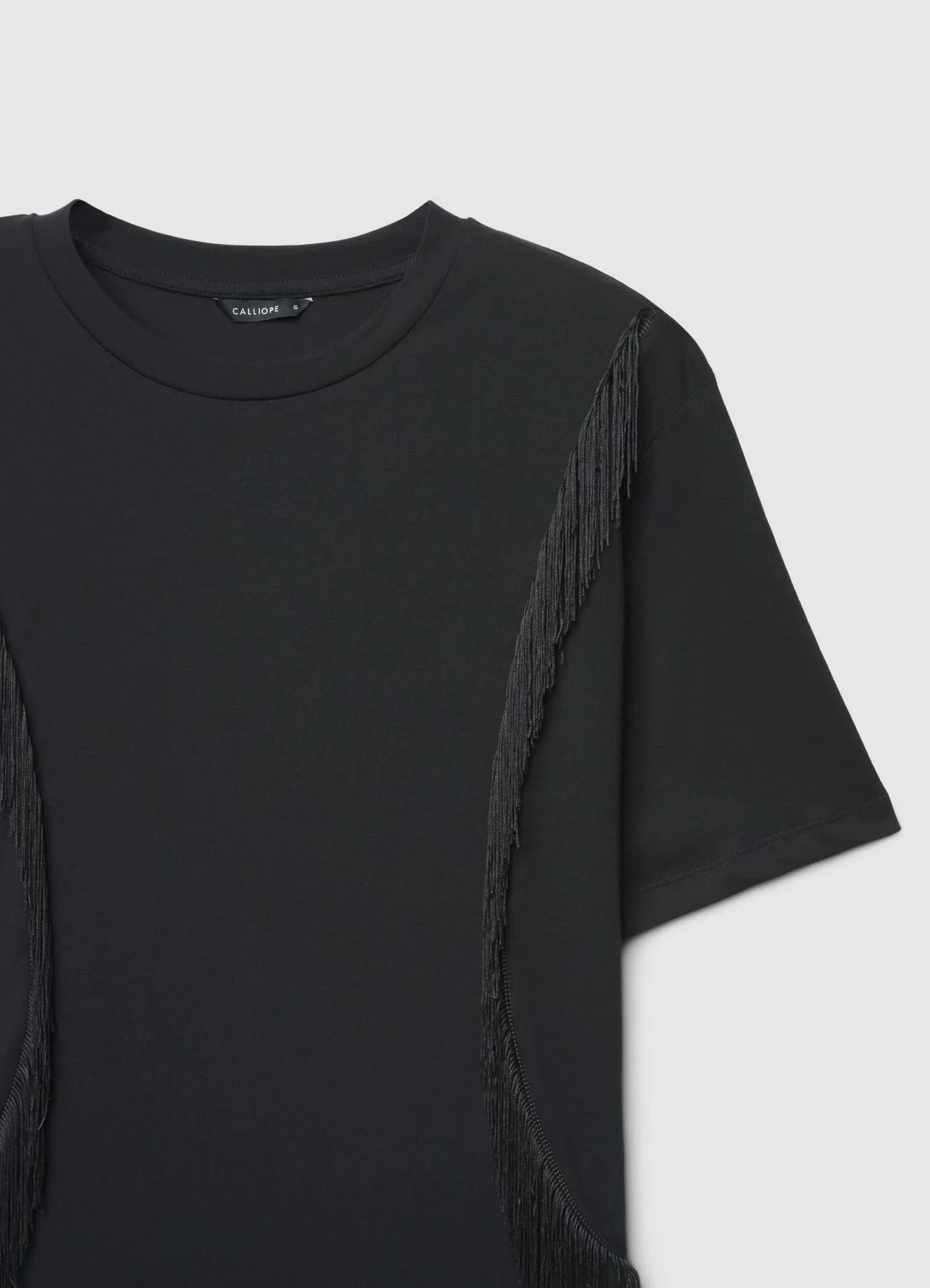T-shirt con frange