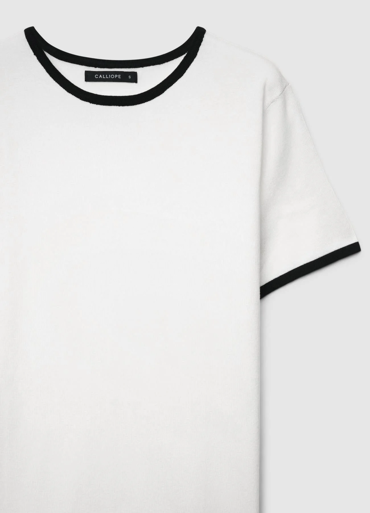 T-shirt con profili a contrasto - Image 4