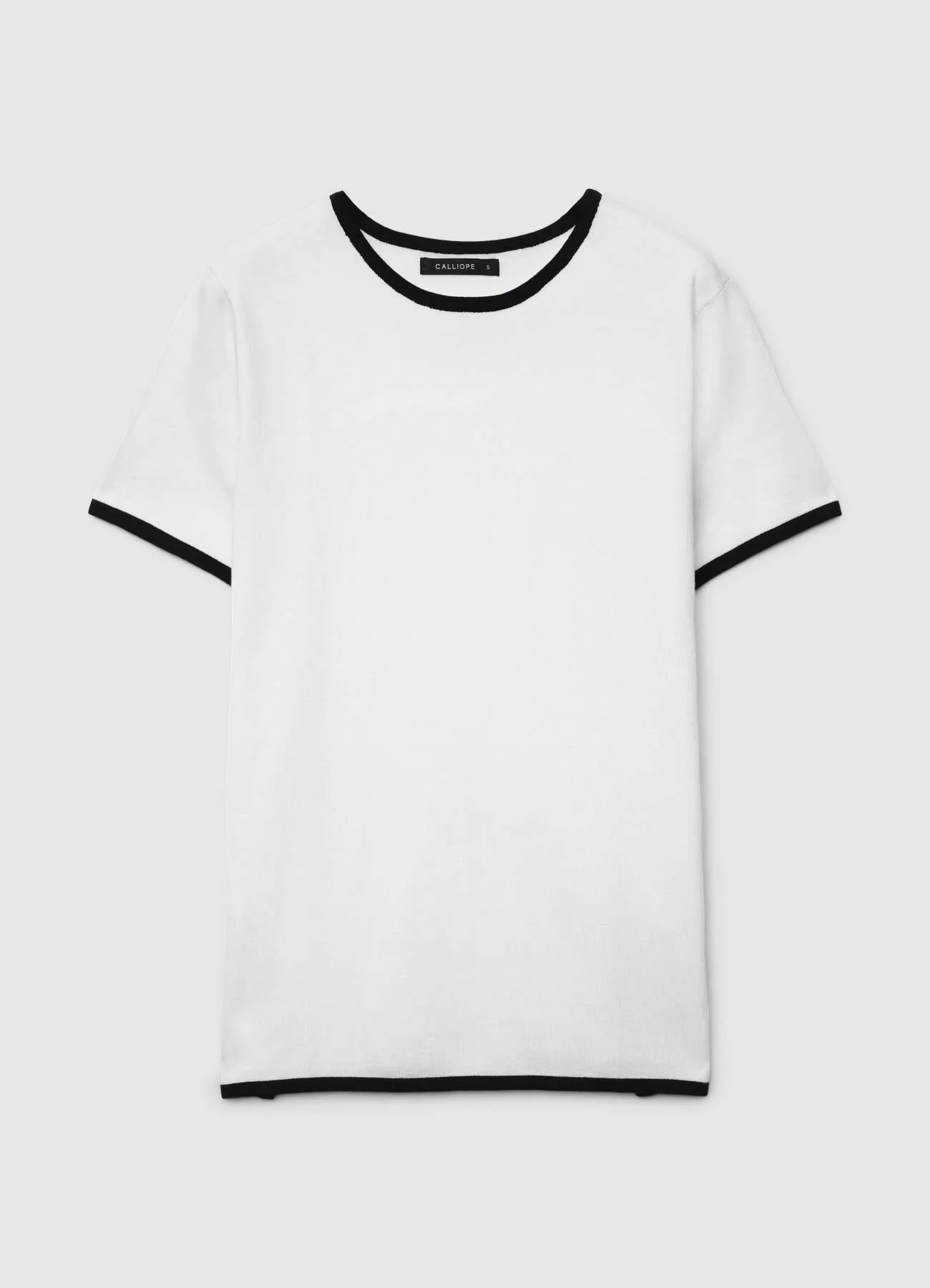 T-shirt con profili a contrasto - Image 5