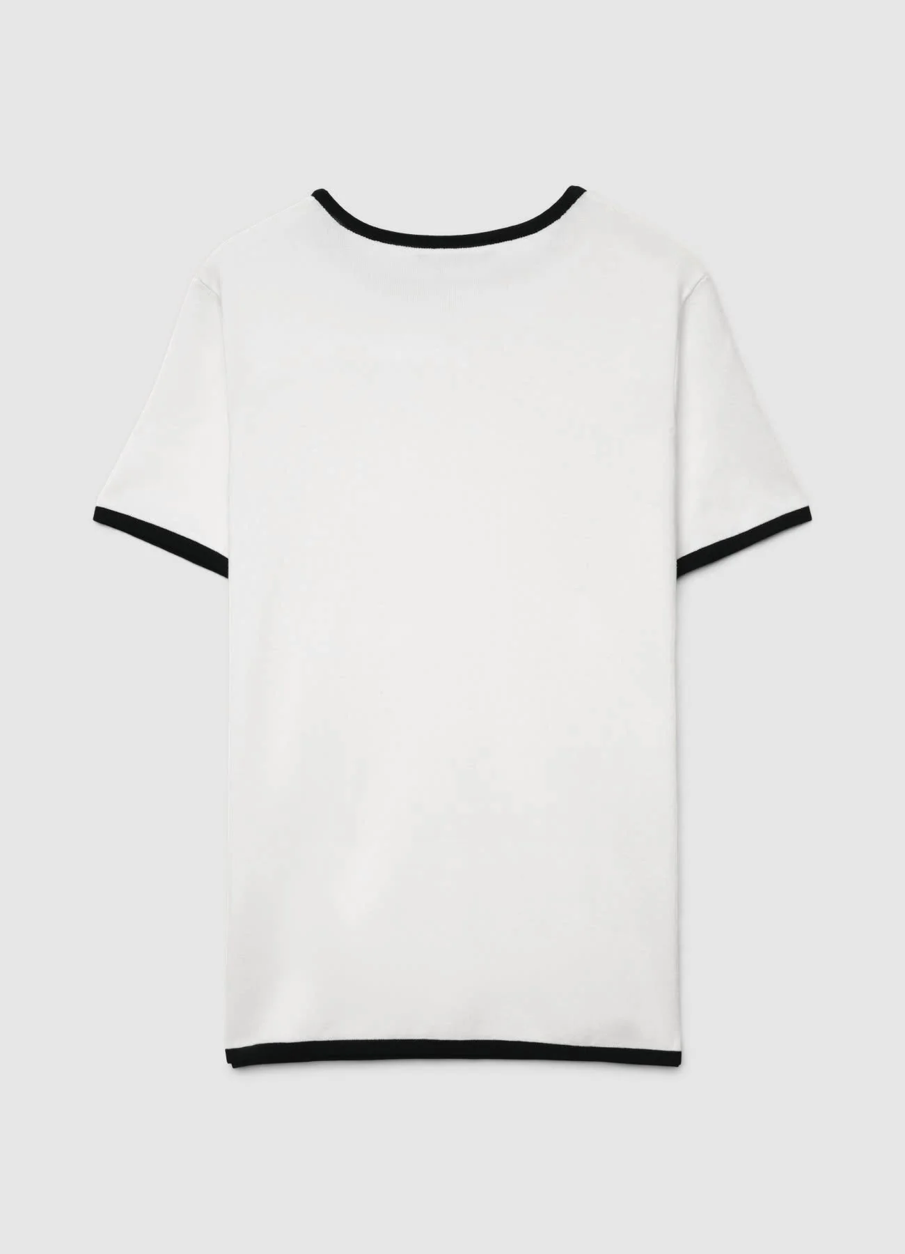 T-shirt con profili a contrasto - Image 6