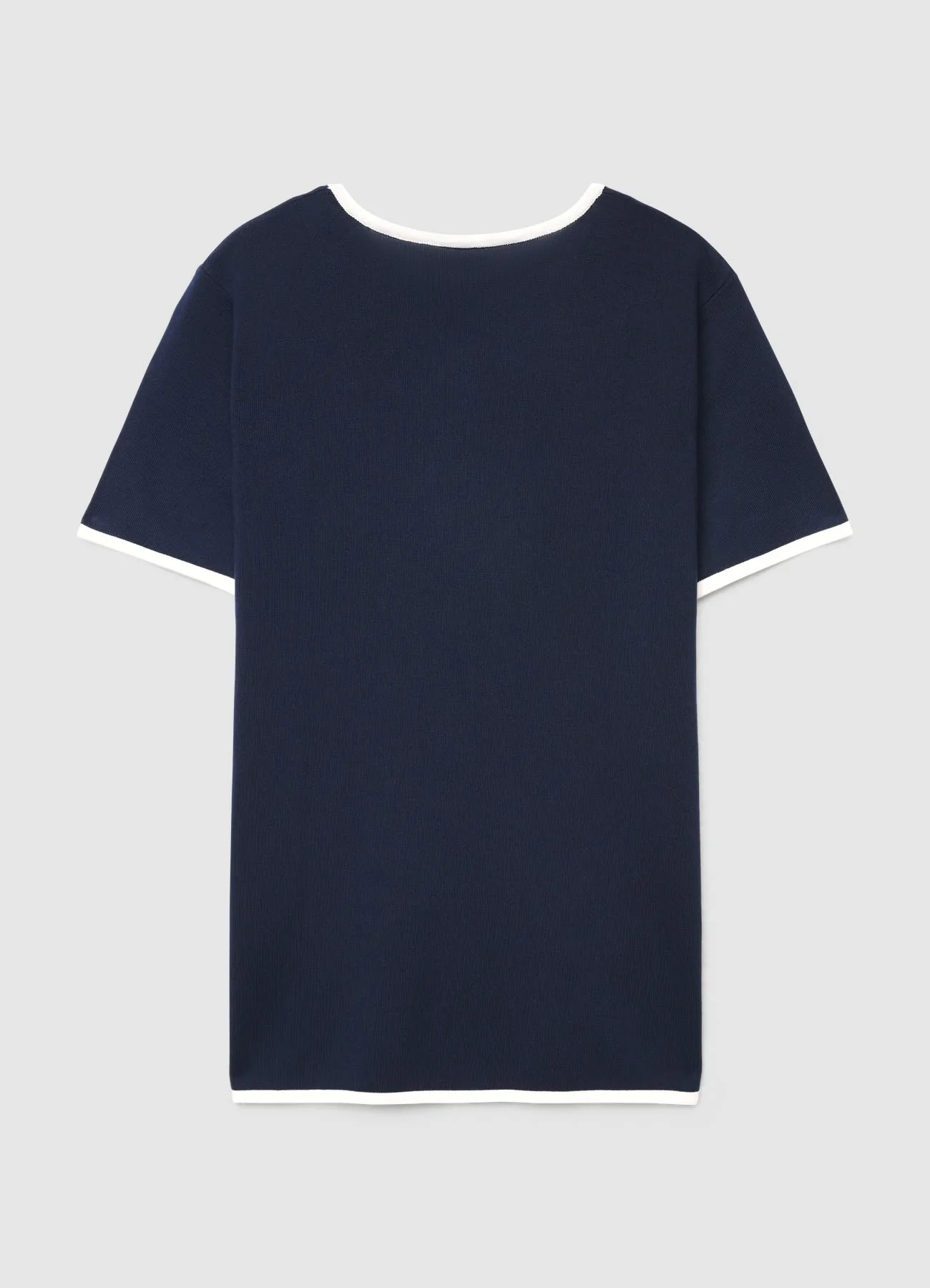 T-shirt con profili a contrasto - Image 5