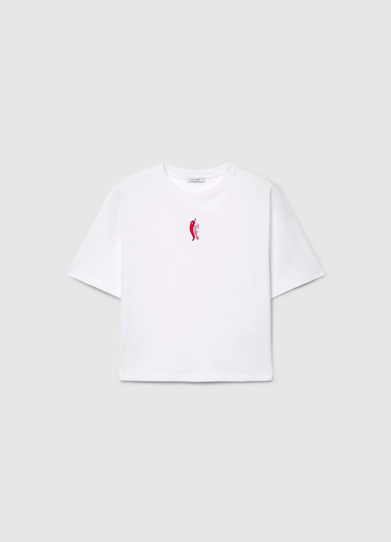 T-shirt con ricamo peperoncino - Image 4
