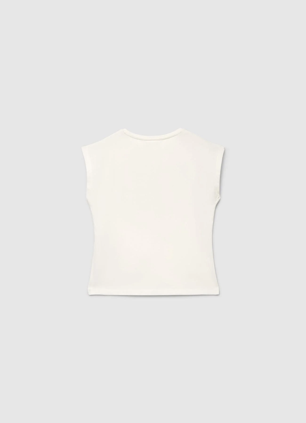 T-shirt con scritta e applicazione cuore