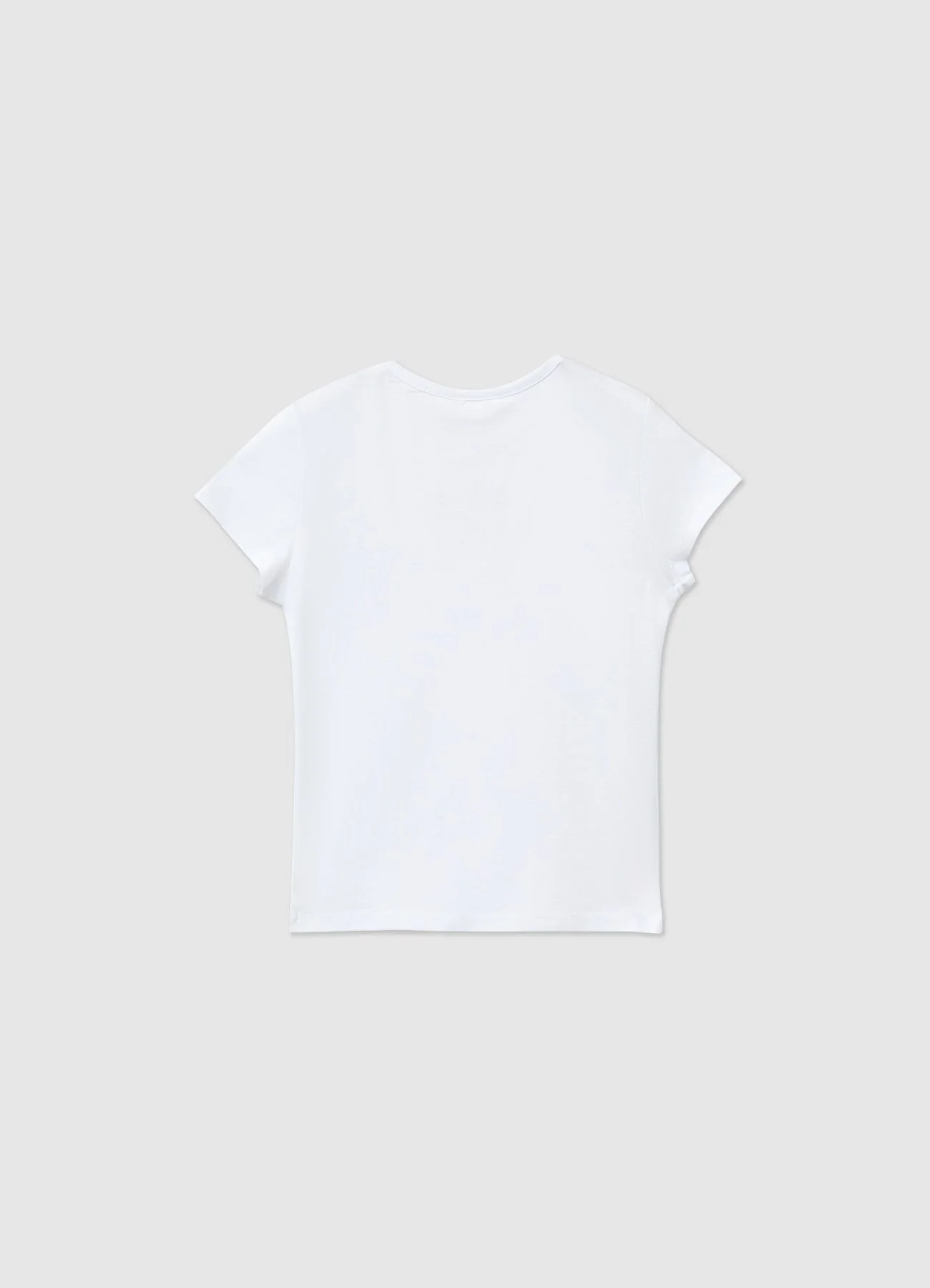 T-shirt con scritta e fiocco - Image 4