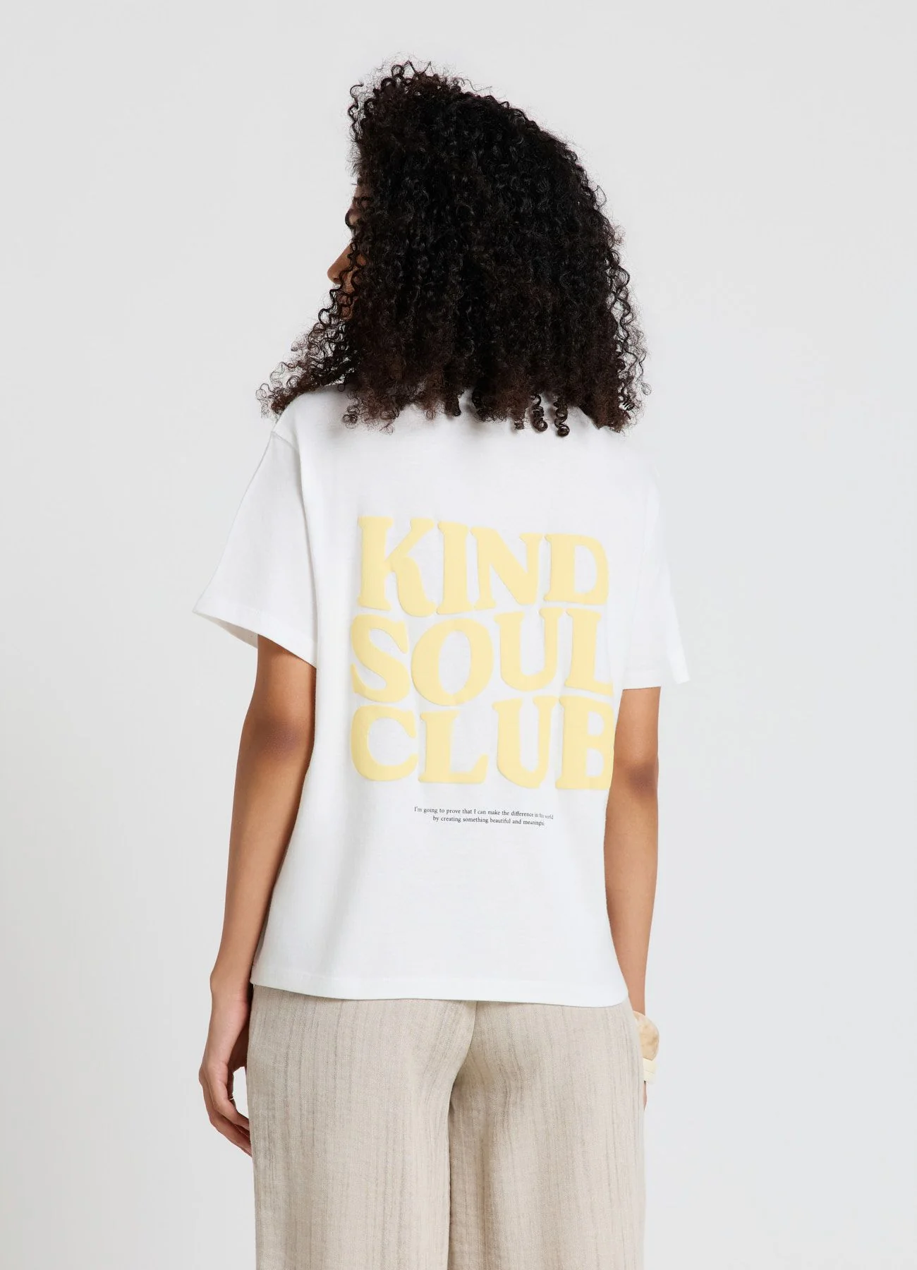 T-shirt con scritta fronte/retro - Image 3