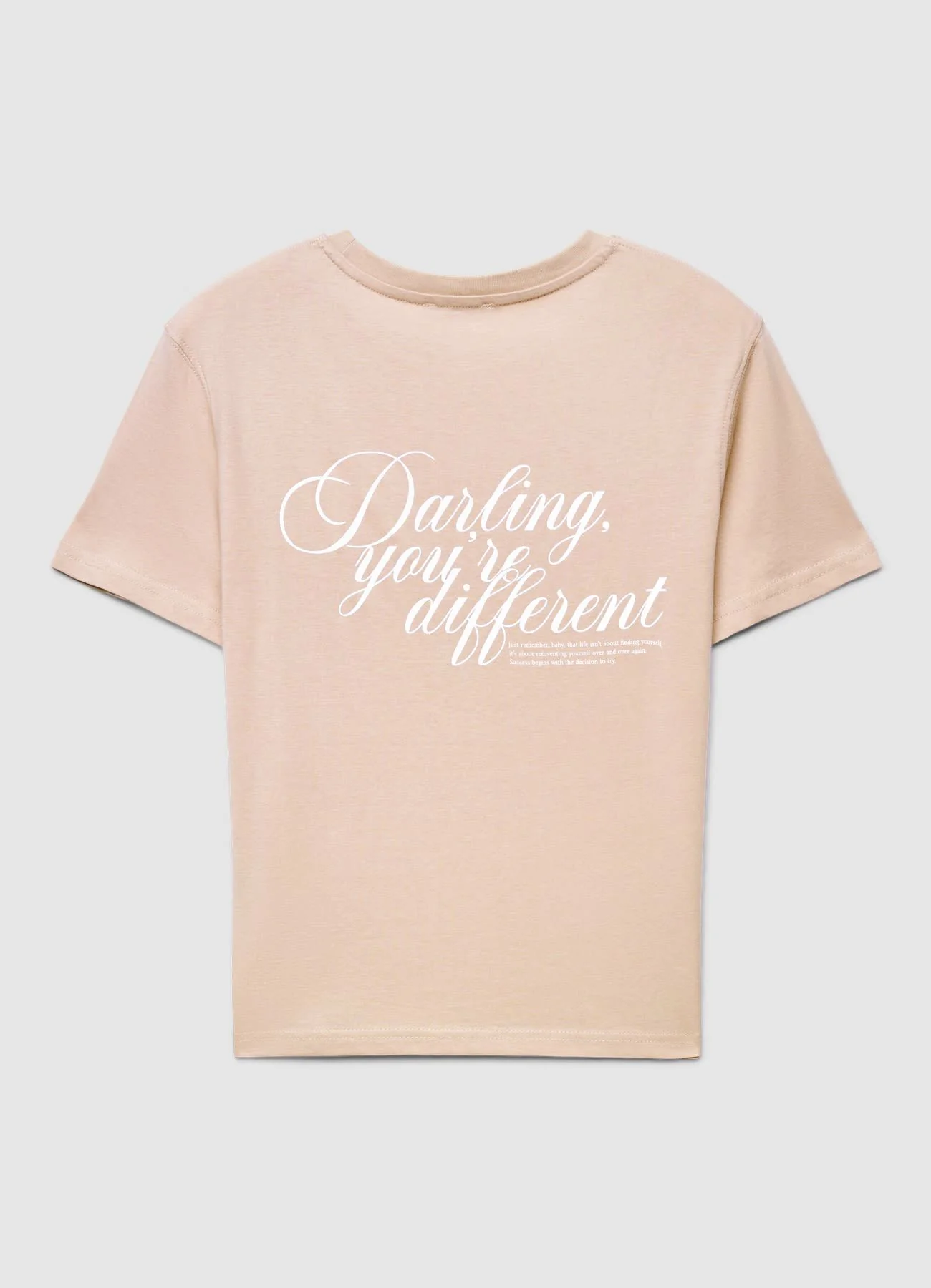T-shirt con scritta stampata - Image 4