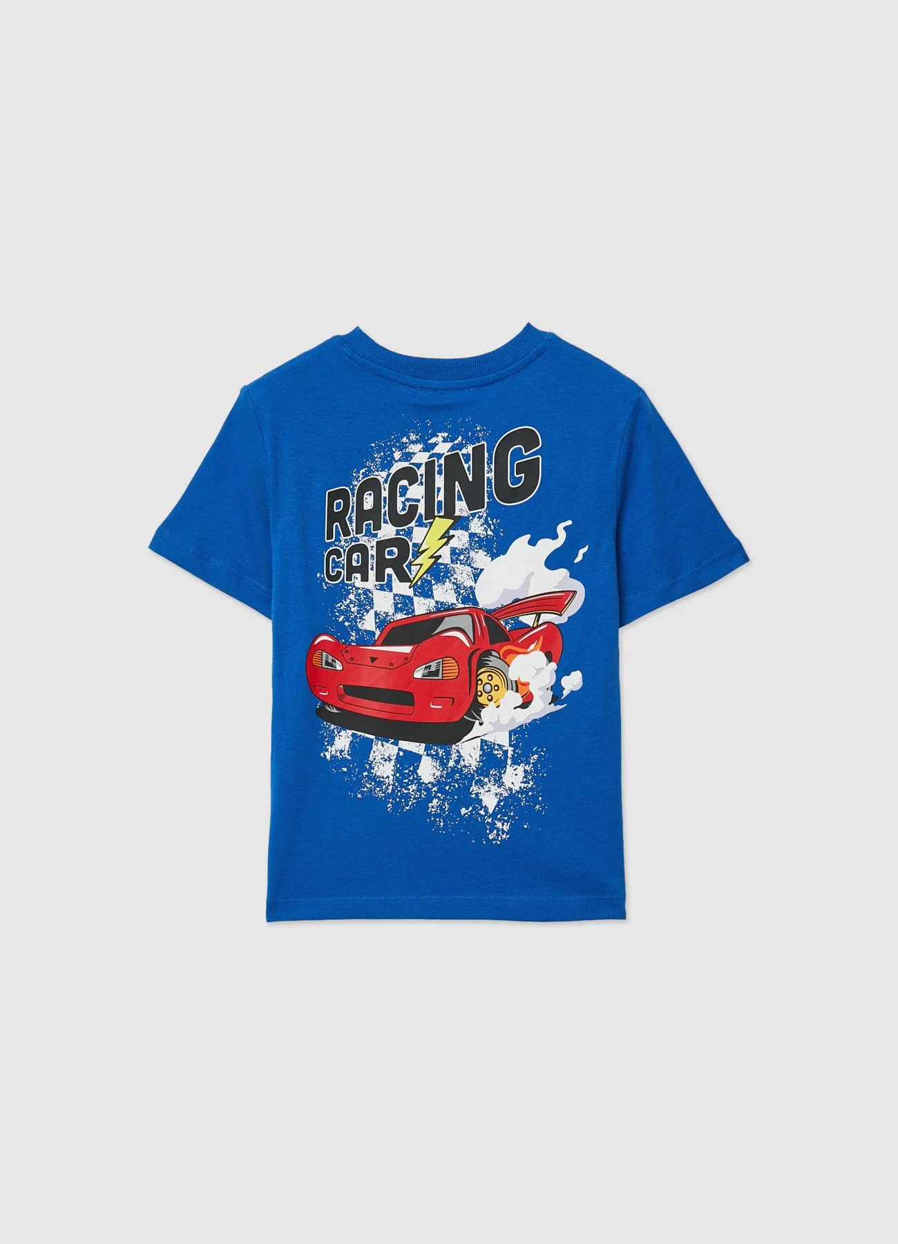 T-shirt con stampa auto da corsa - Image 3
