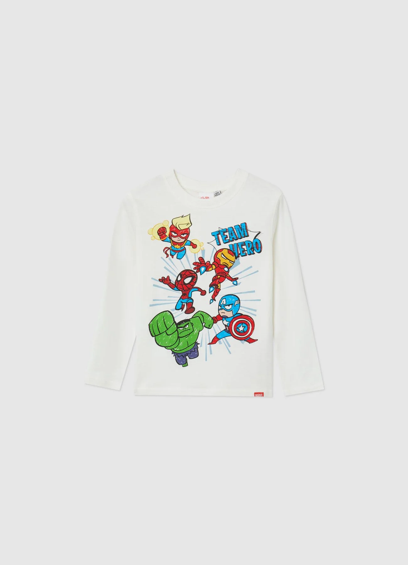 T-shirt con stampa Avengers - Image 3