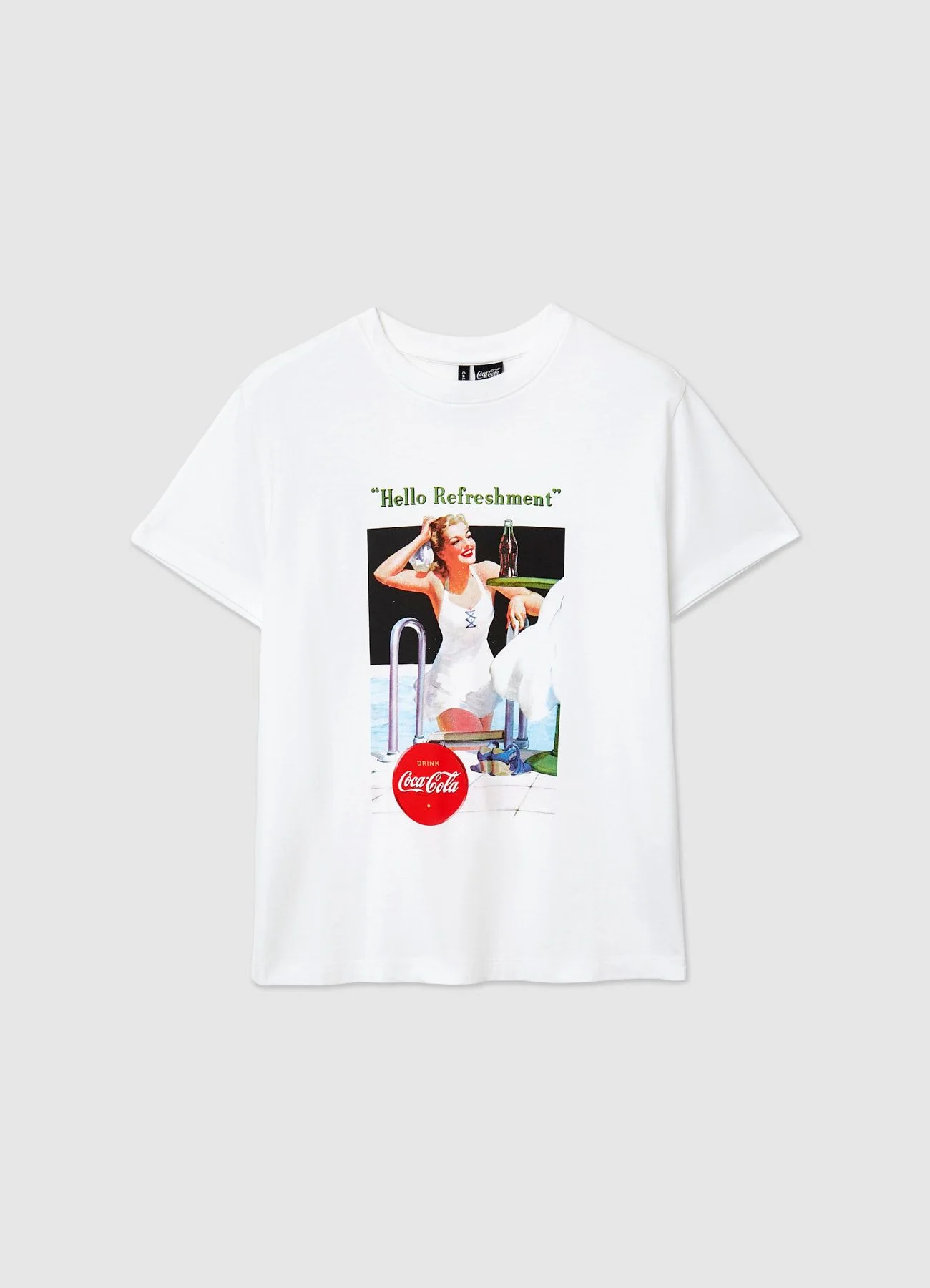 T-shirt con stampa Coca-Cola - Image 4