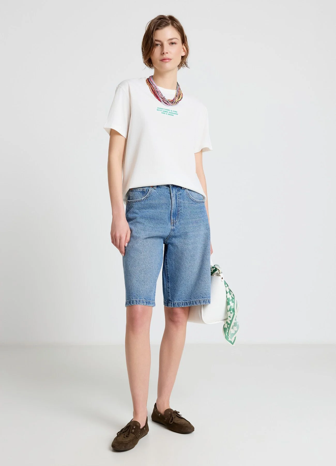 T-shirt con stampa cocktail - Image 3