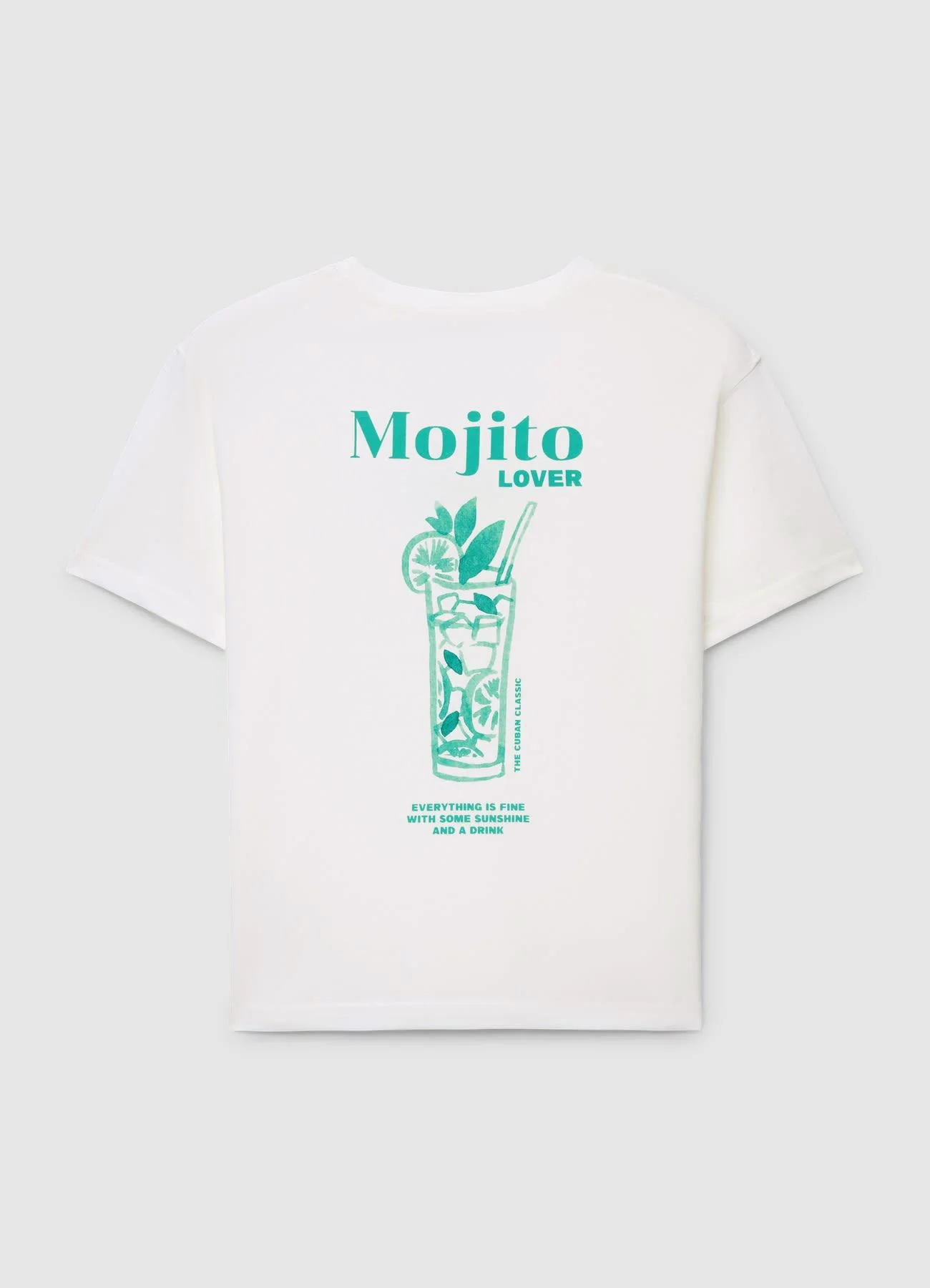 T-shirt con stampa cocktail - Image 6