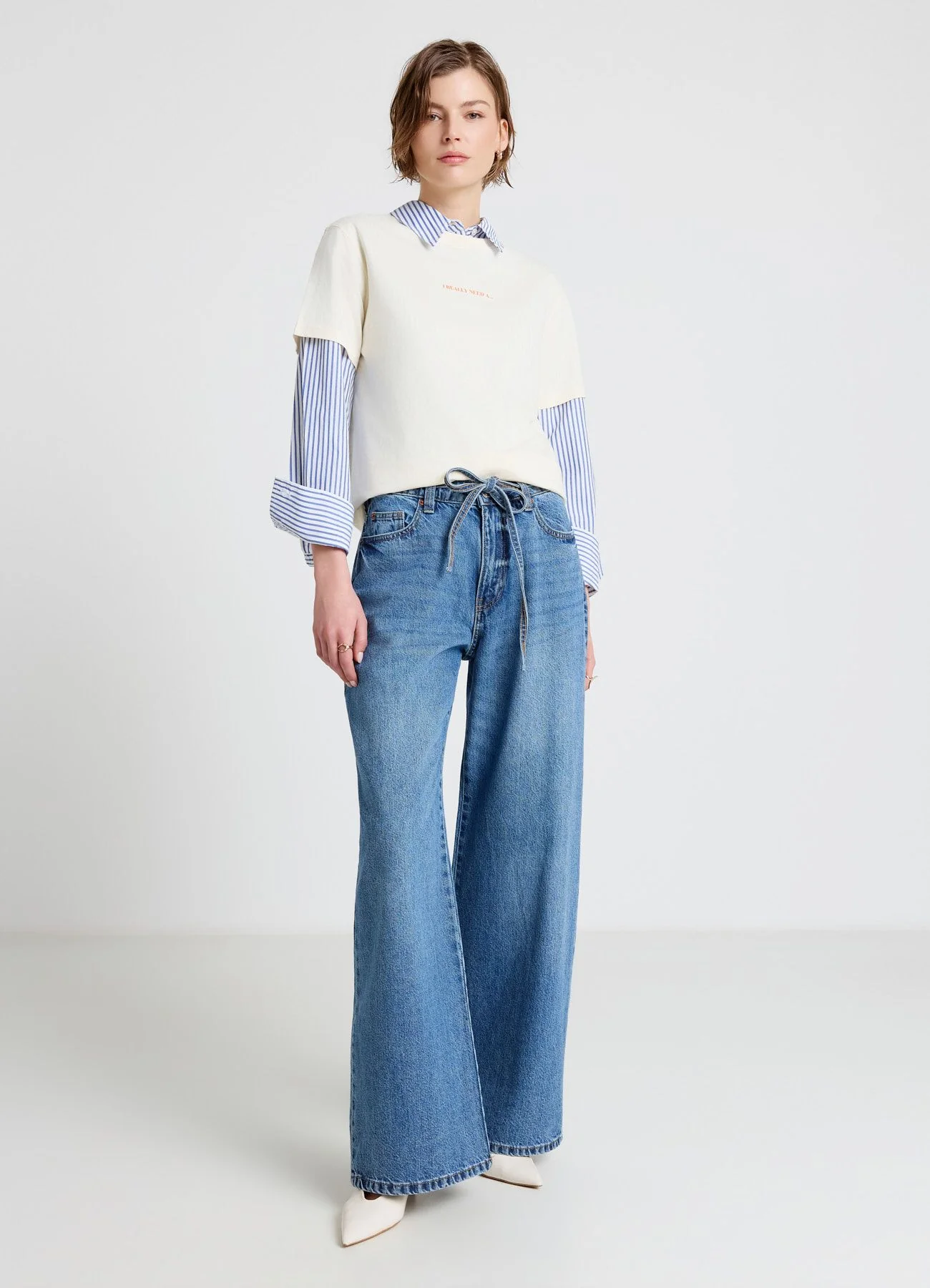T-shirt con stampa cocktail - Image 3