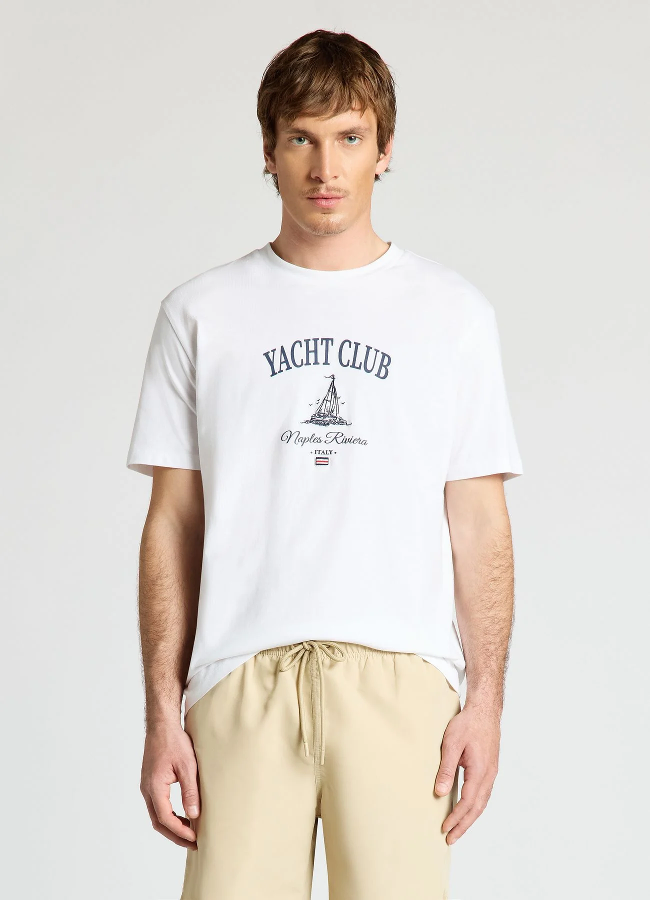 T-shirt con stampa e scritta - Image 3