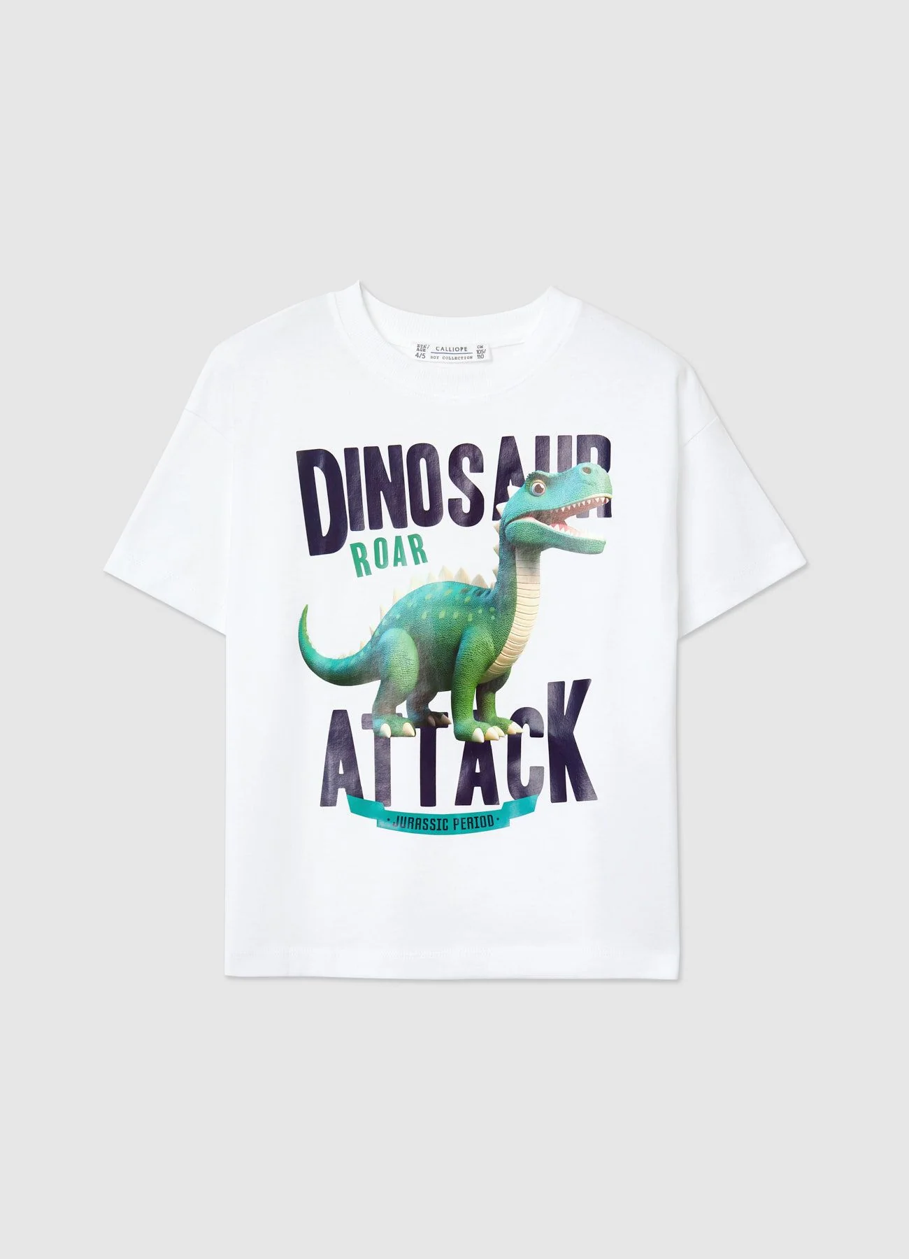 T-shirt con stampa e scritte - Image 4
