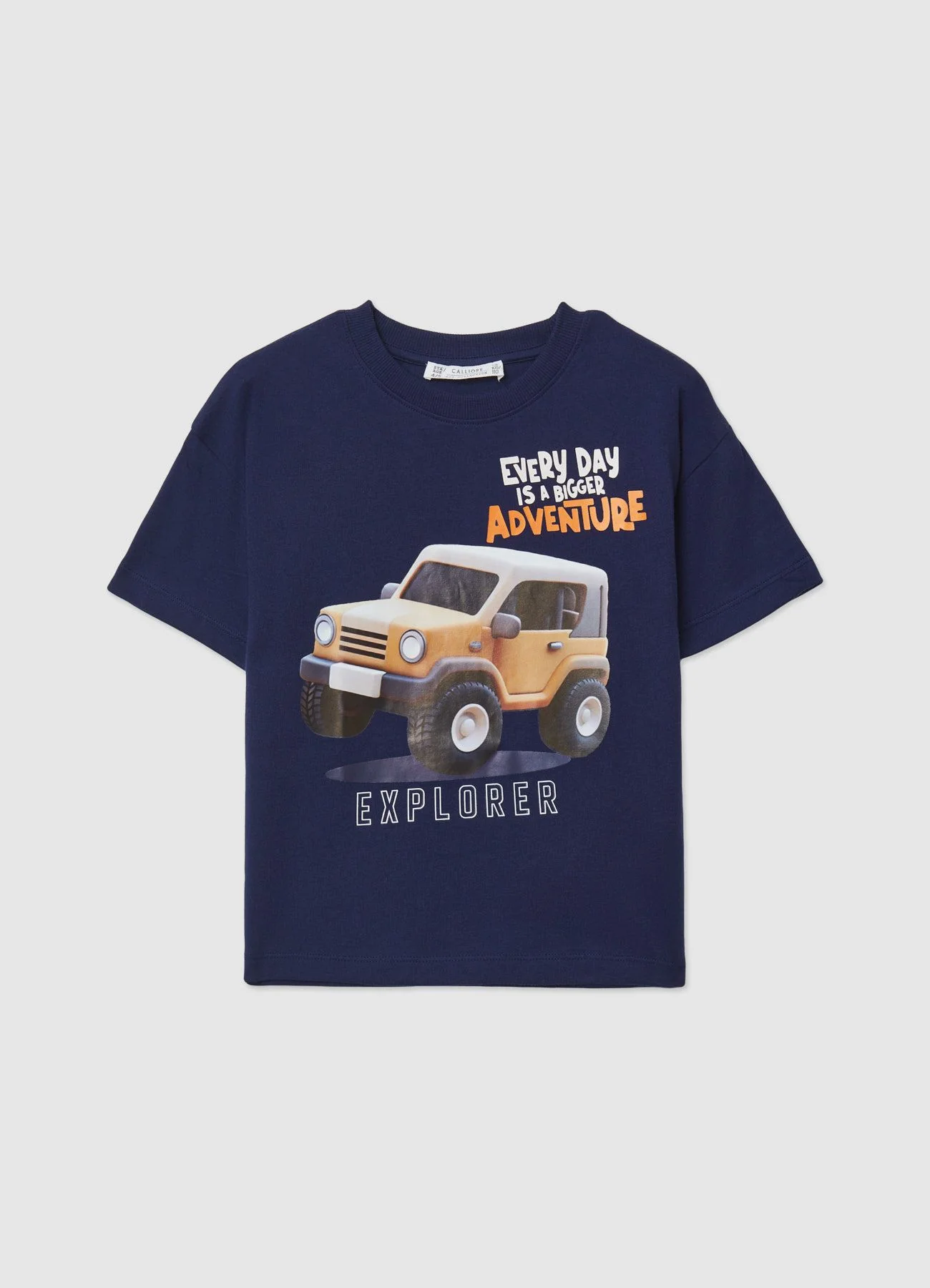 T-shirt con stampa e scritte - Image 5