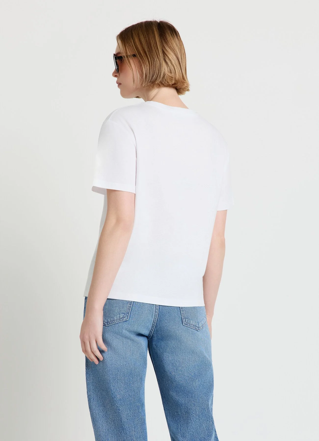 T-shirt con stampa mare - Image 3