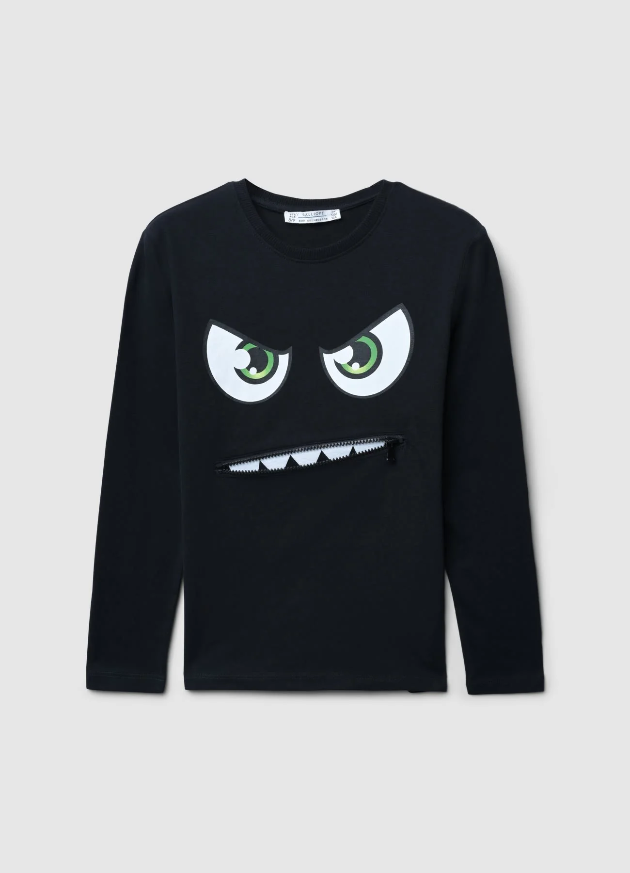 T-shirt con stampa mostro - Image 5