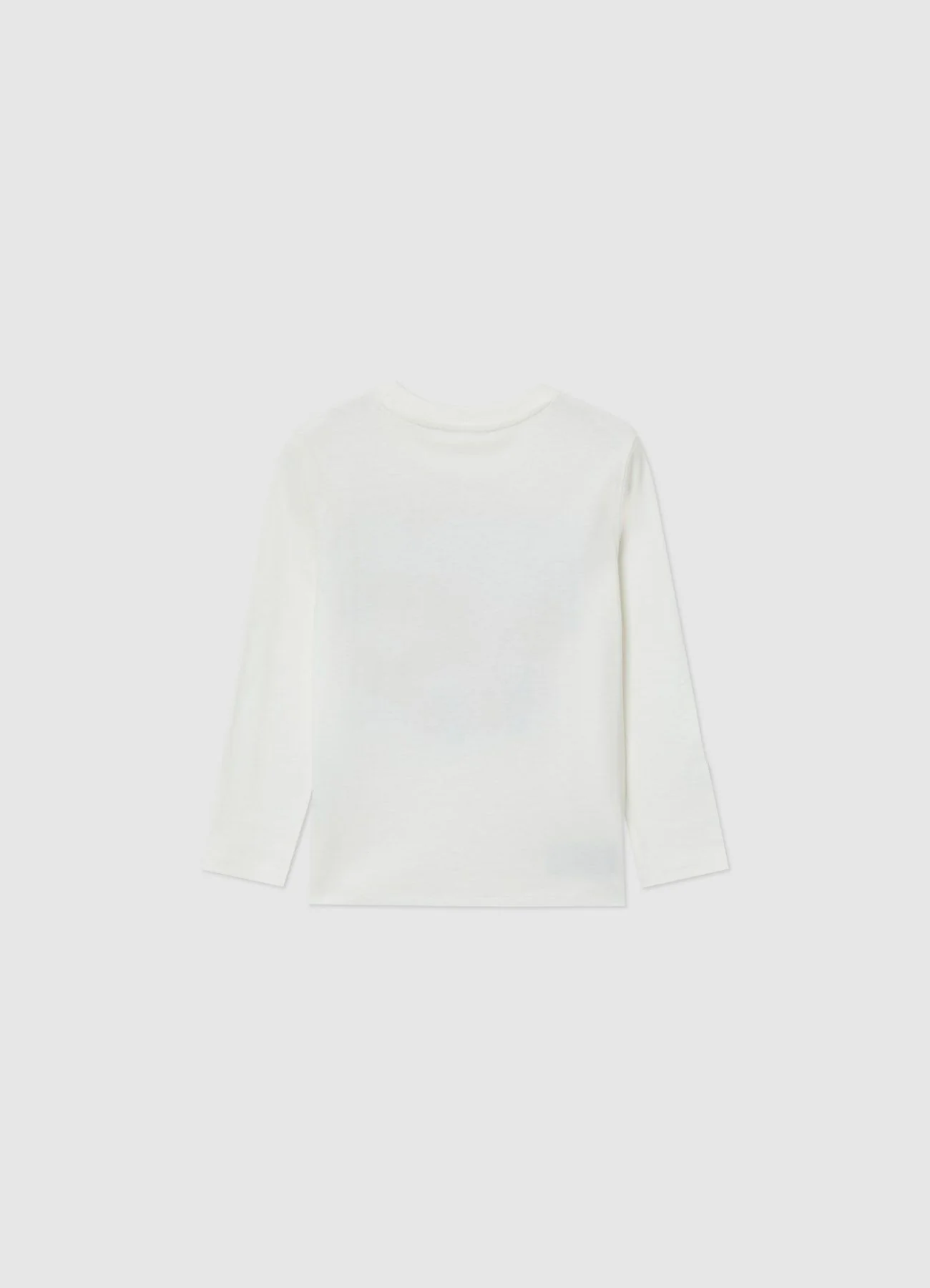 T-shirt con stampa orso