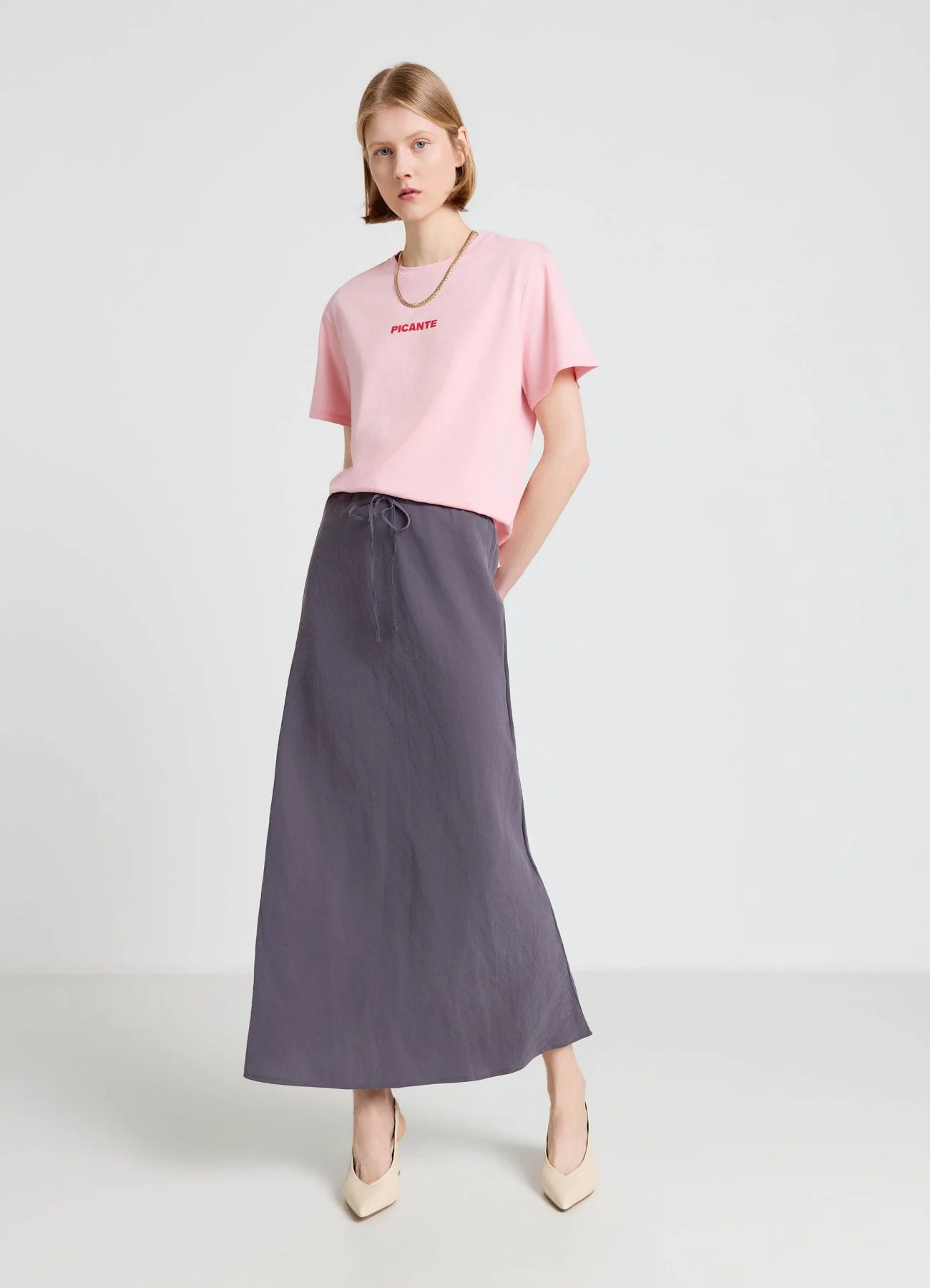T-shirt con stampa picante