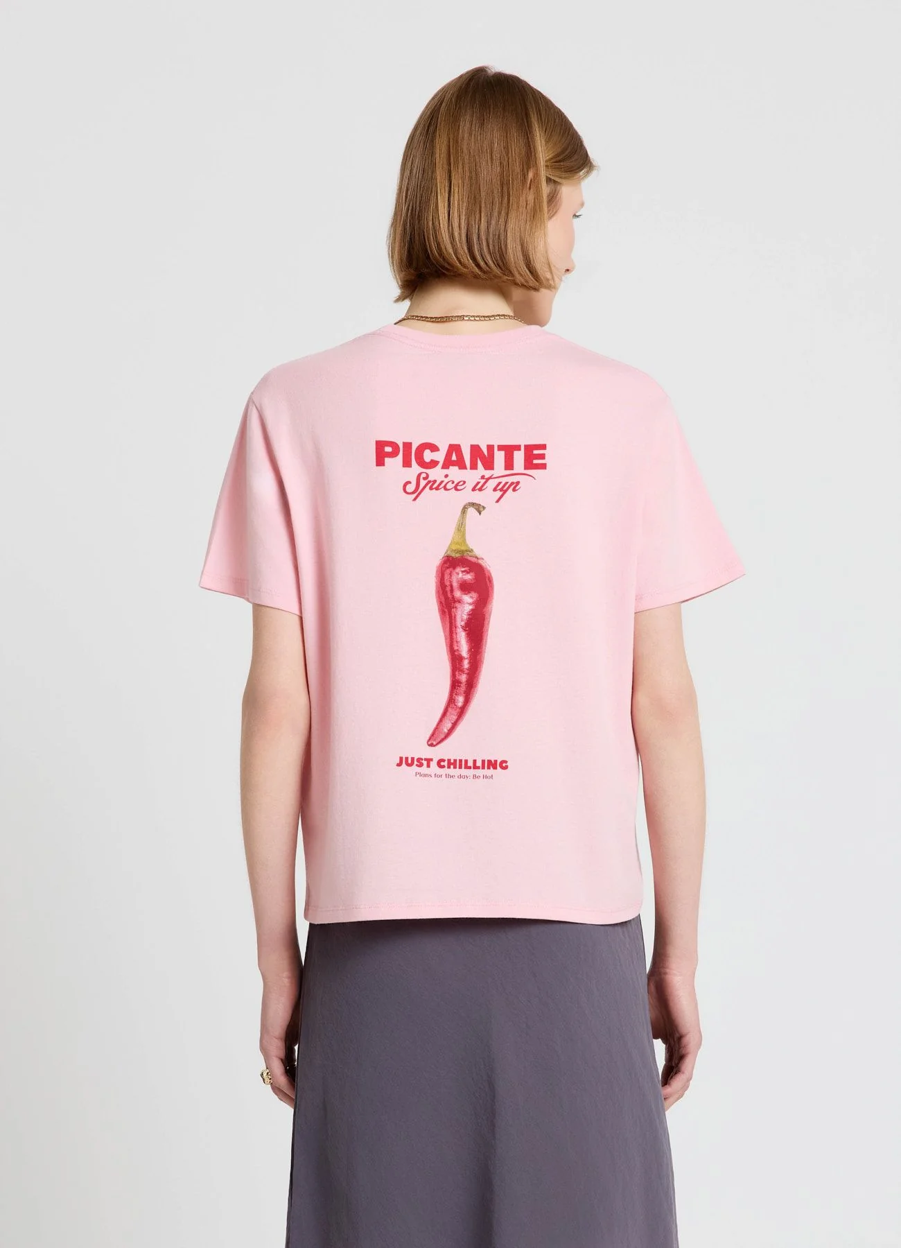 T-shirt con stampa picante - Image 2