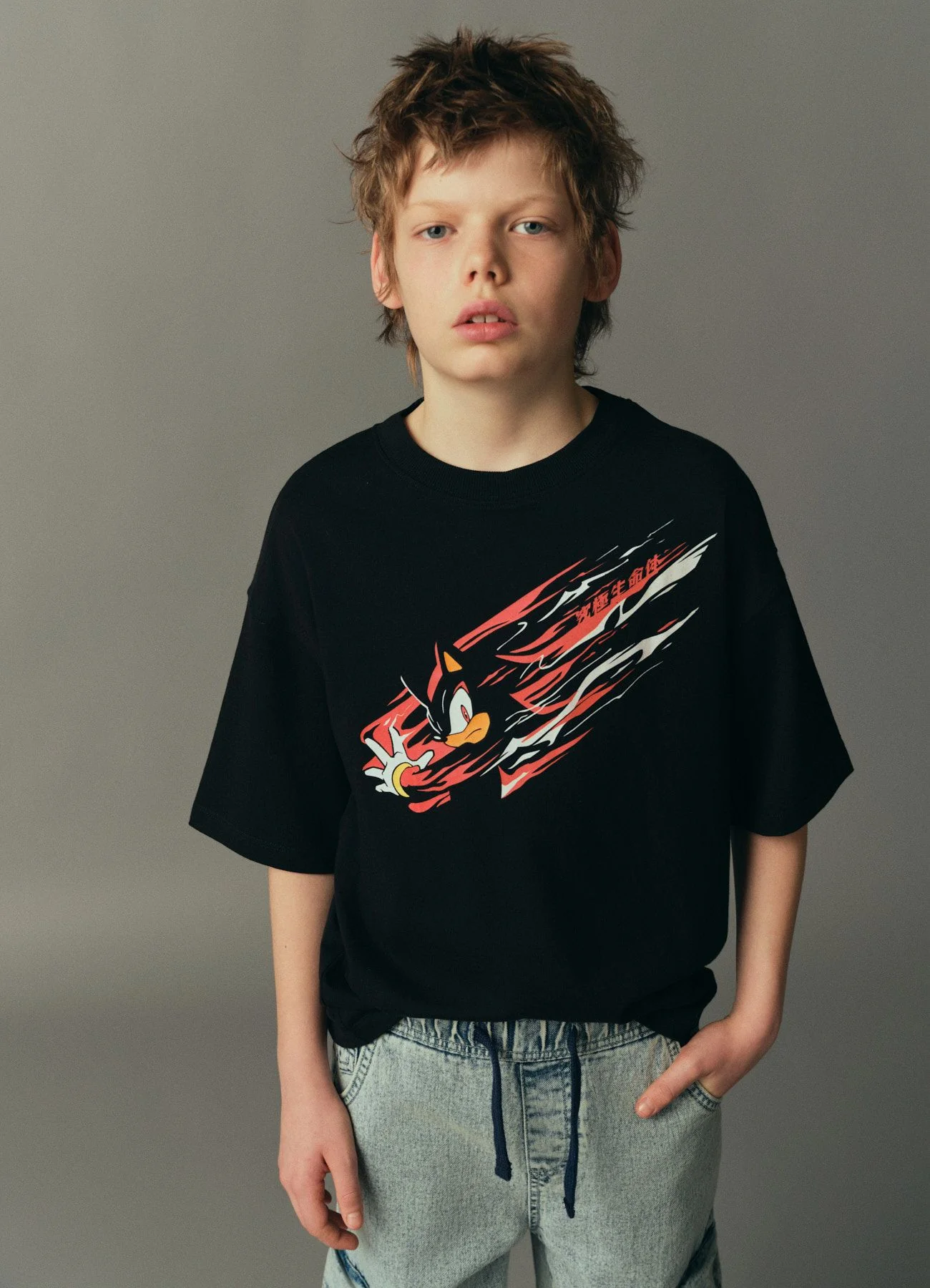 T-shirt con stampa Shadow - Image 4