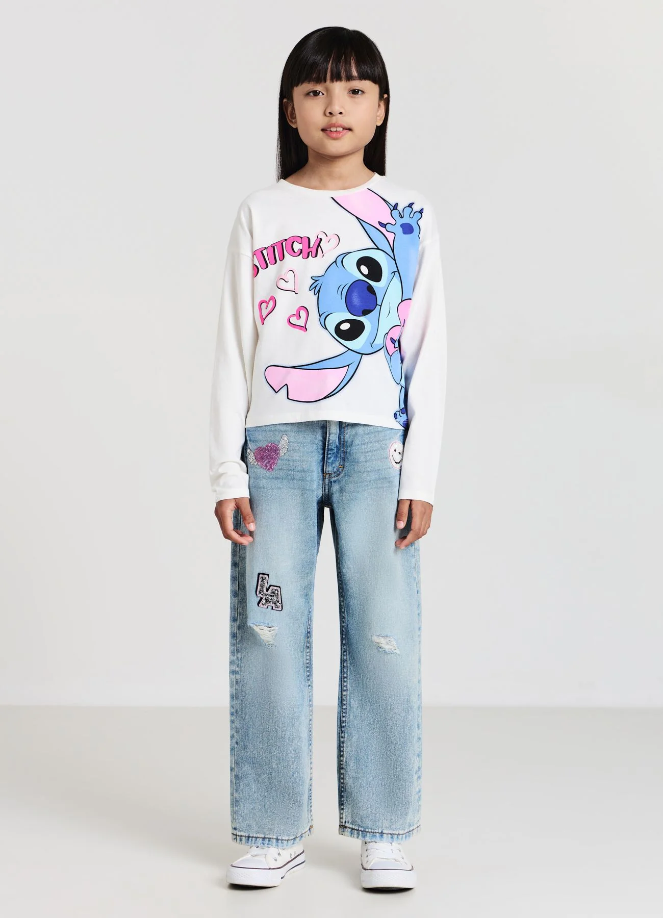 T-shirt con stampa Stitch - Image 2