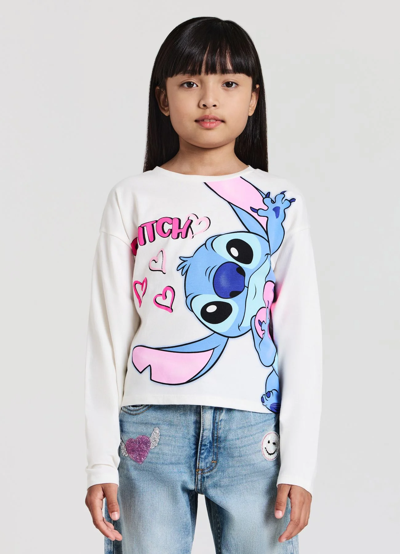 T-shirt con stampa Stitch - Image 3