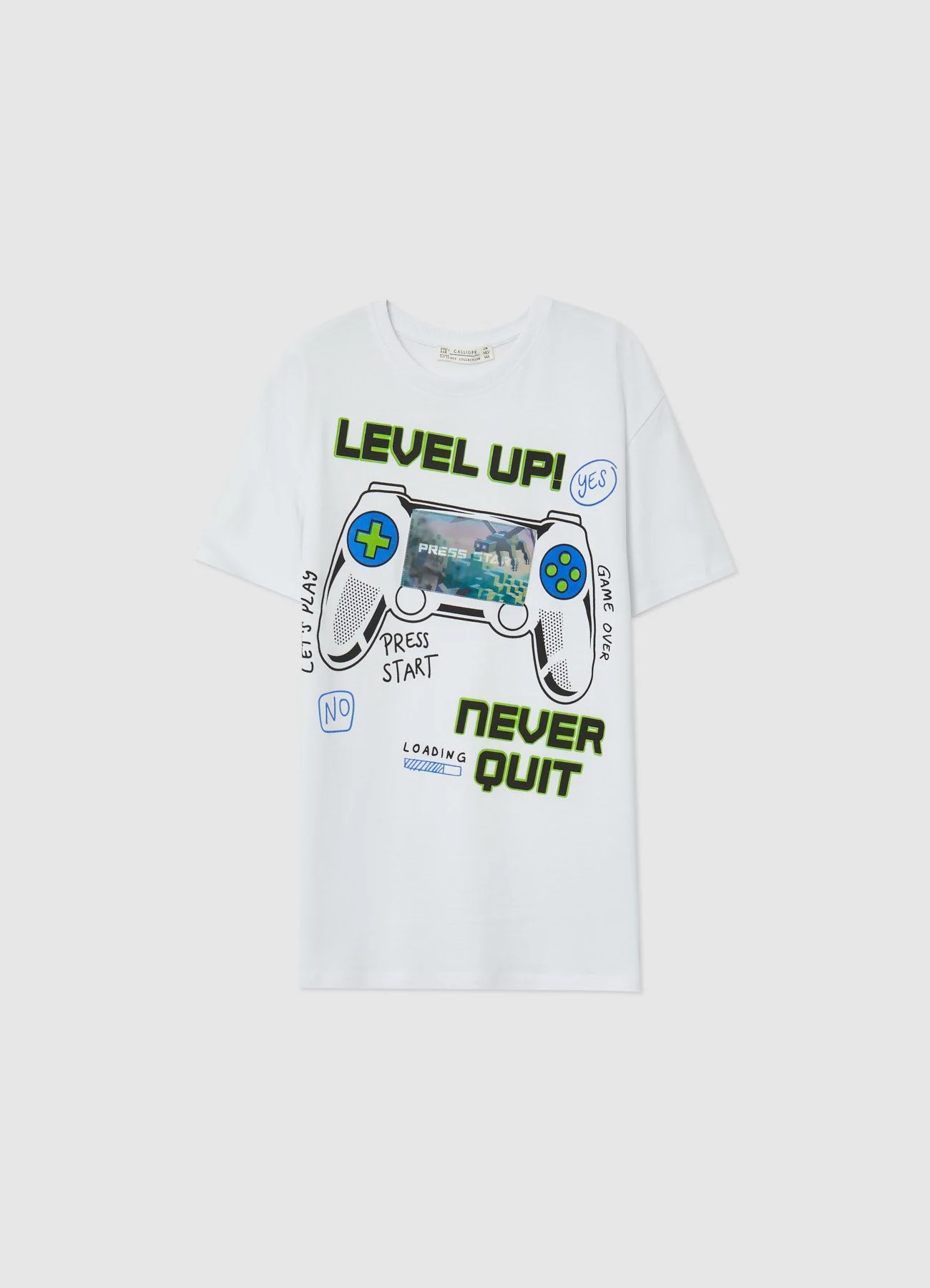 T-shirt con stampa videogame - Image 4