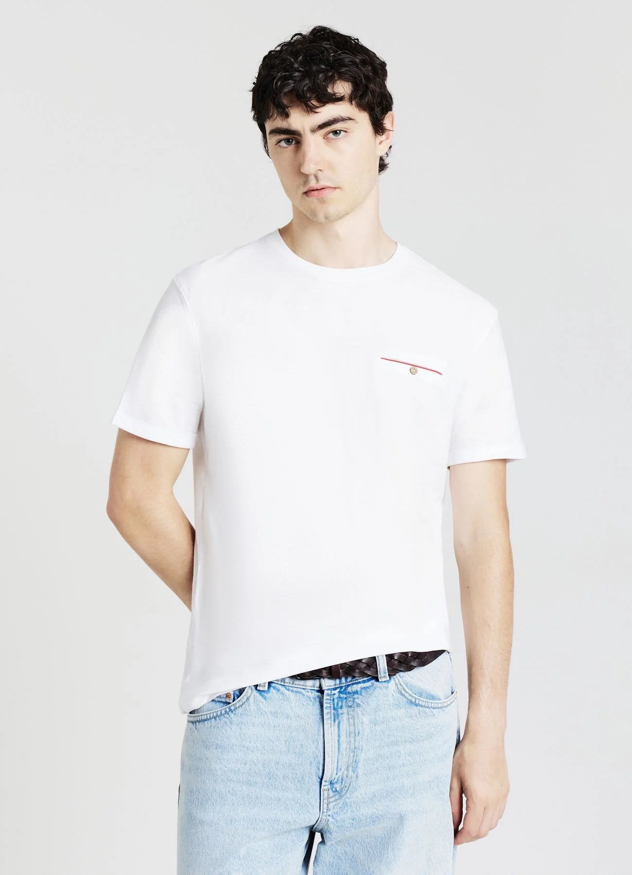 T-shirt con taschino - Image 3