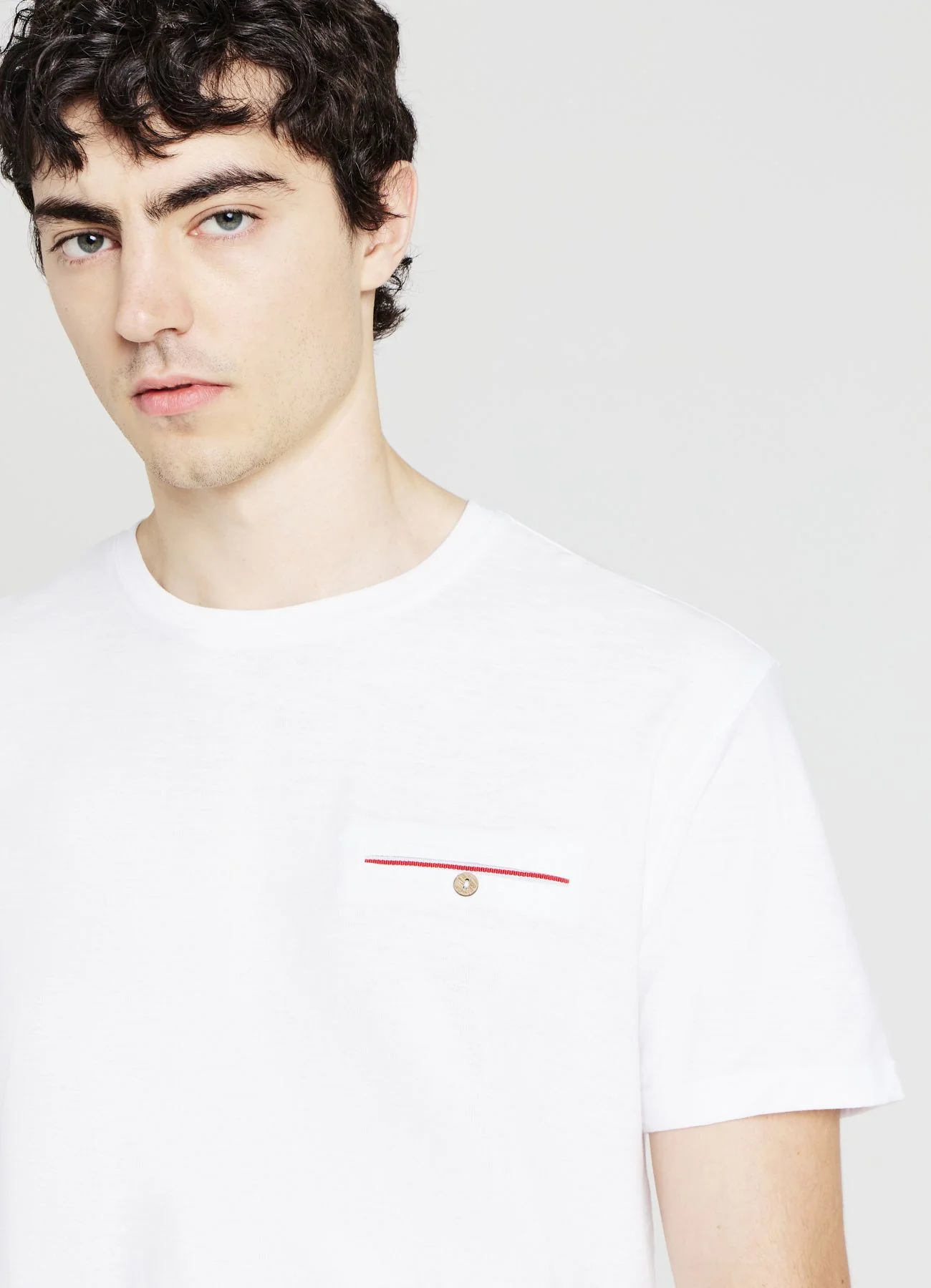 T-shirt con taschino - Image 4
