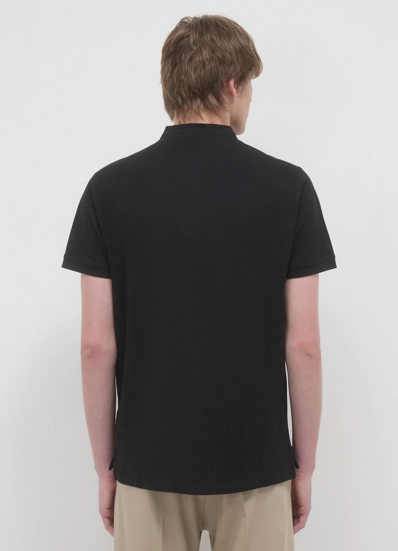 T-shirt coreana tinta unita