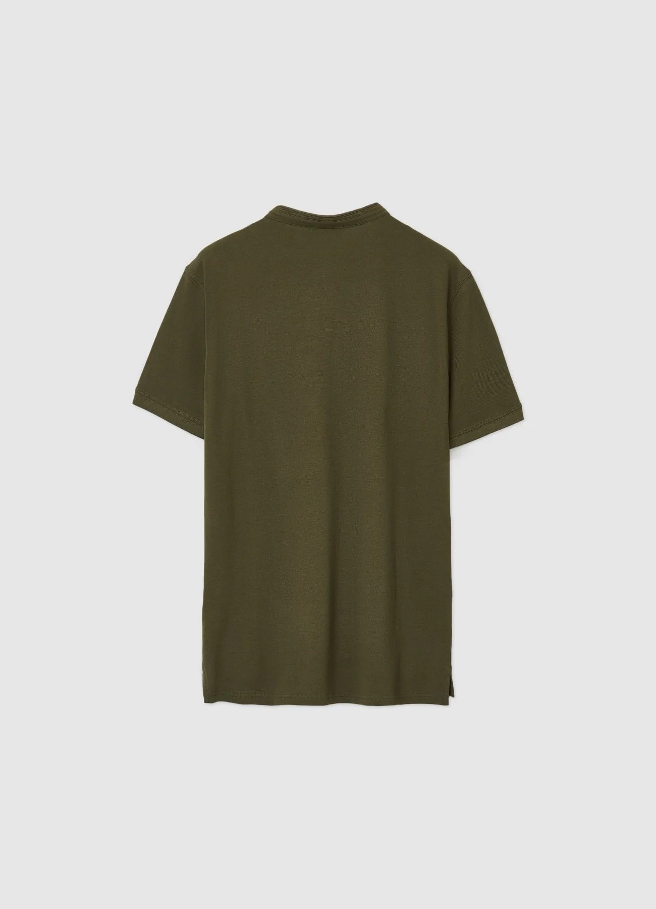 T-shirt coreana tinta unita - Image 4