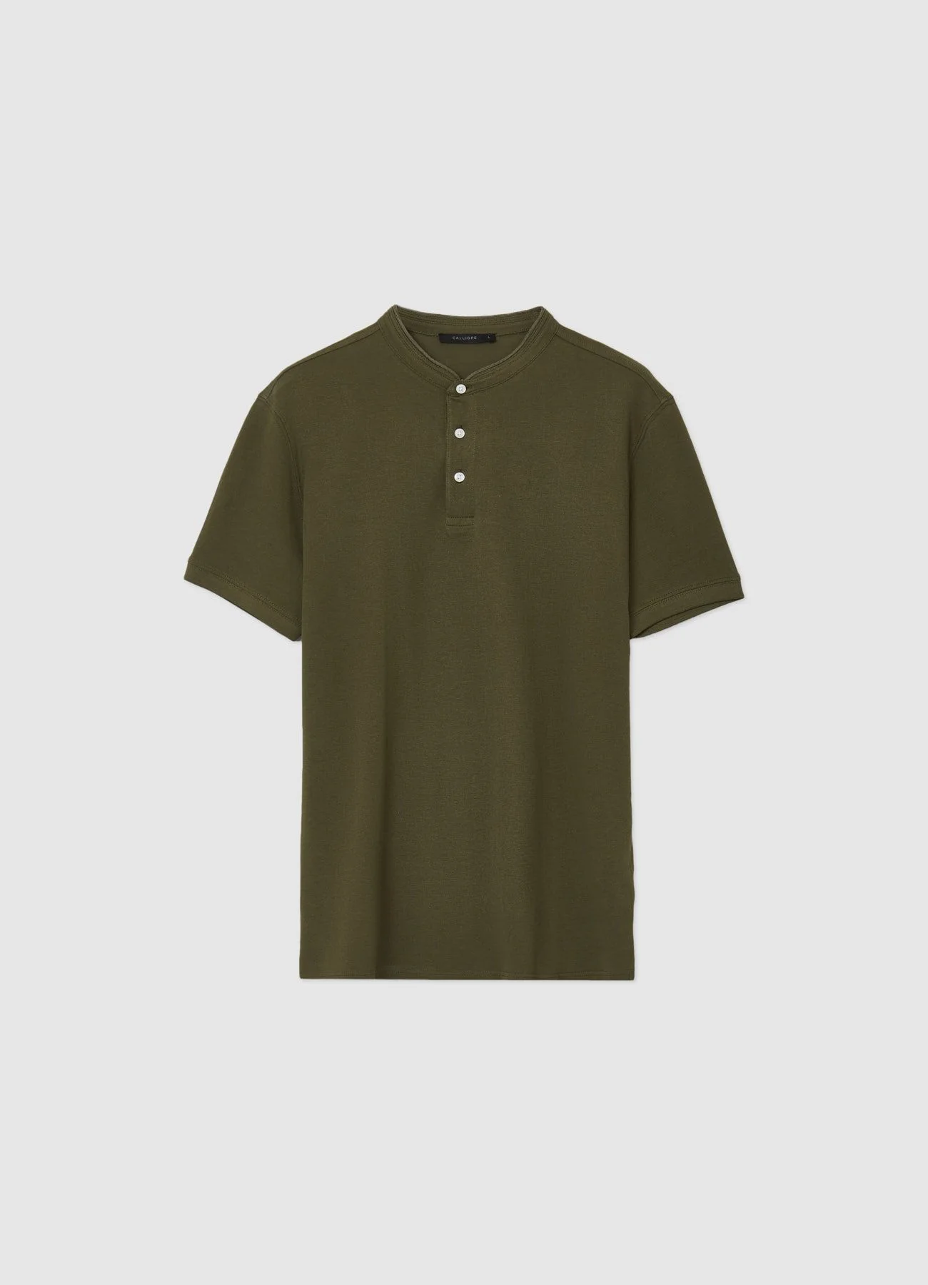 T-shirt coreana tinta unita - Image 5