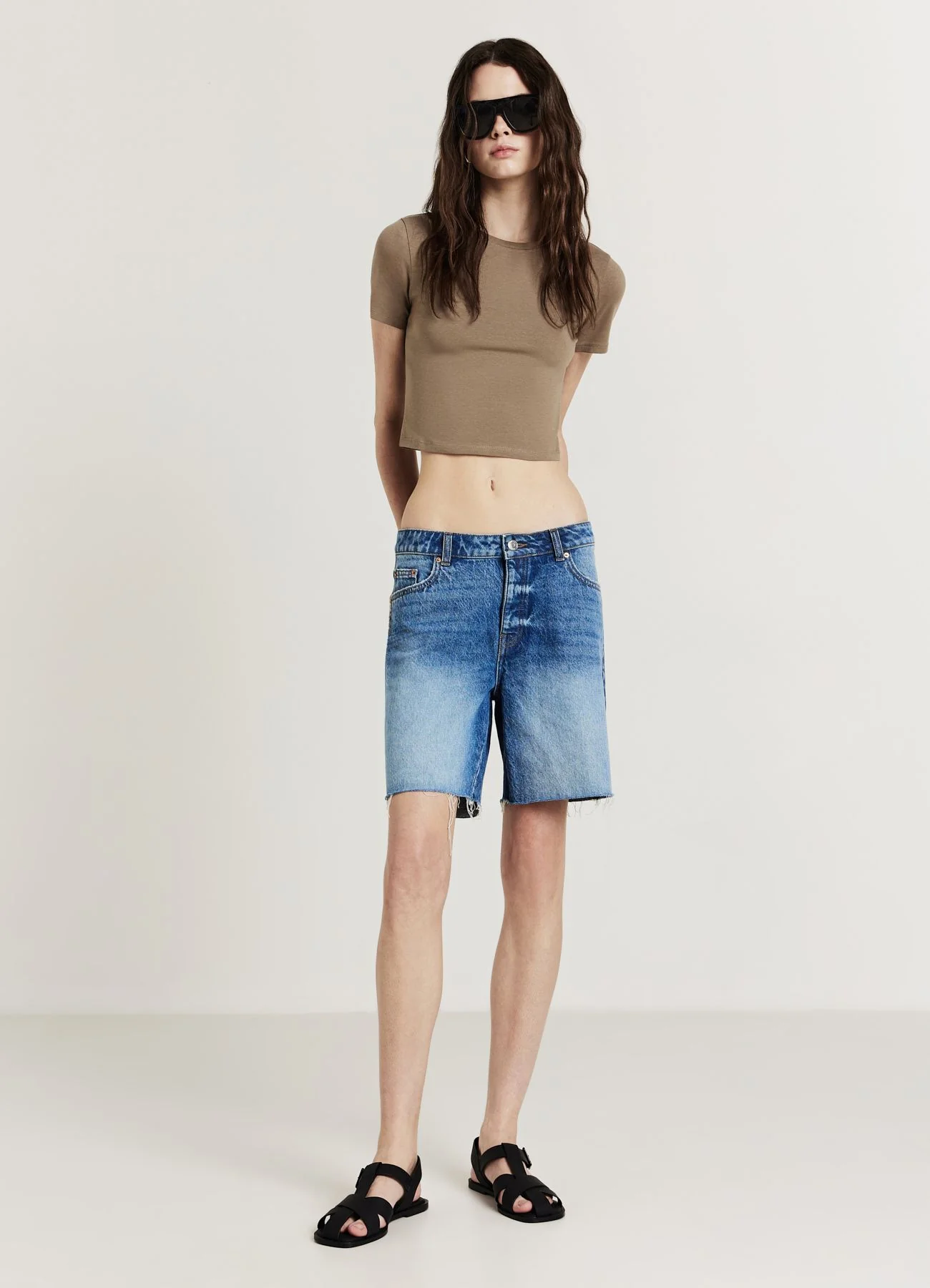 T-shirt crop cotone - Image 3