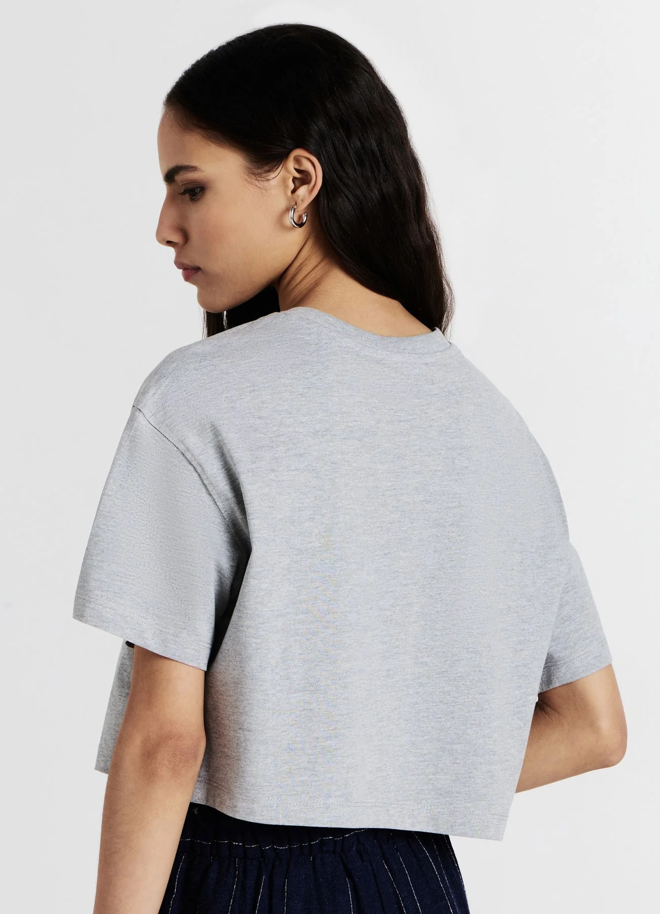 T-shirt crop cotone - Image 2