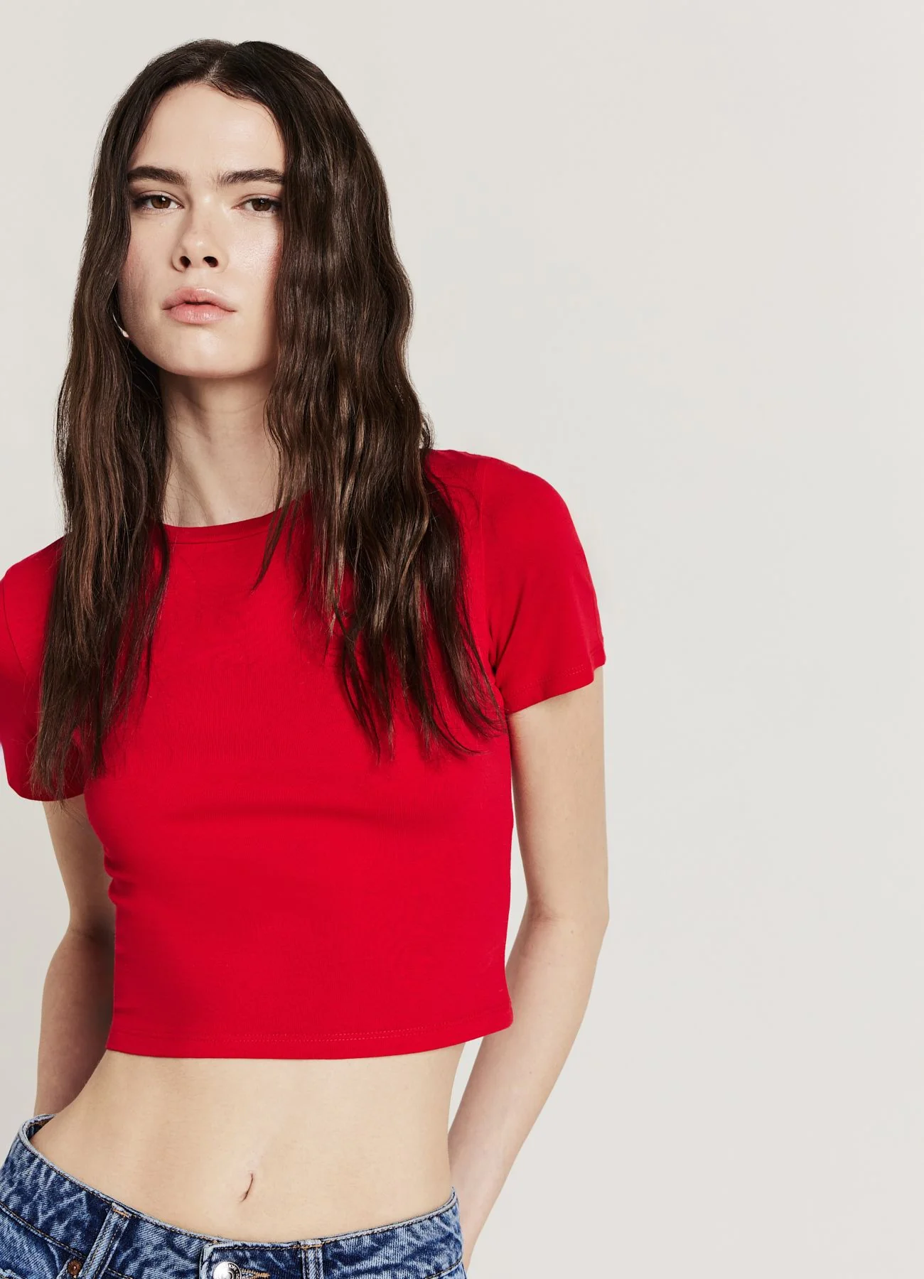 T-shirt crop cotone - Image 3