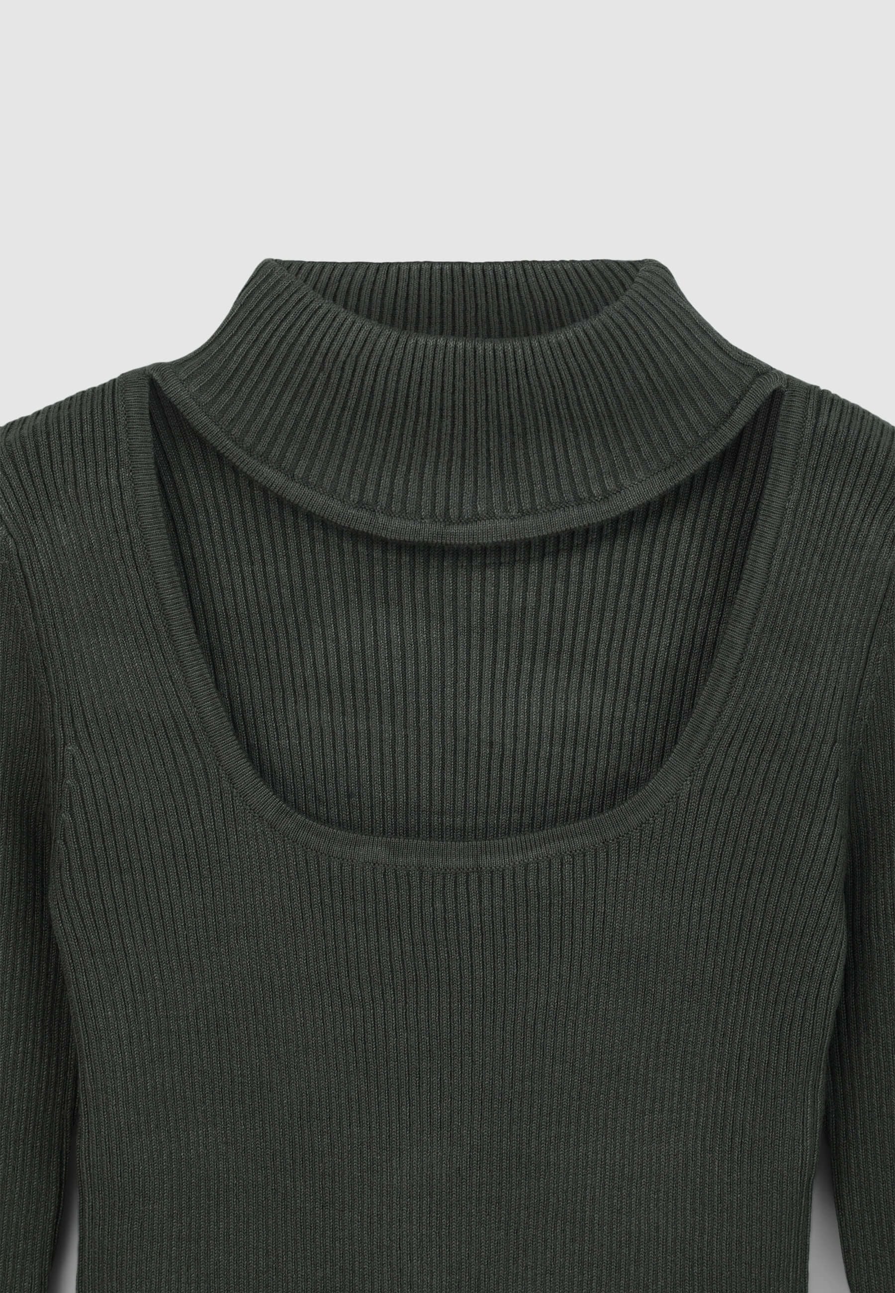T-shirt cut out davanti - Image 4