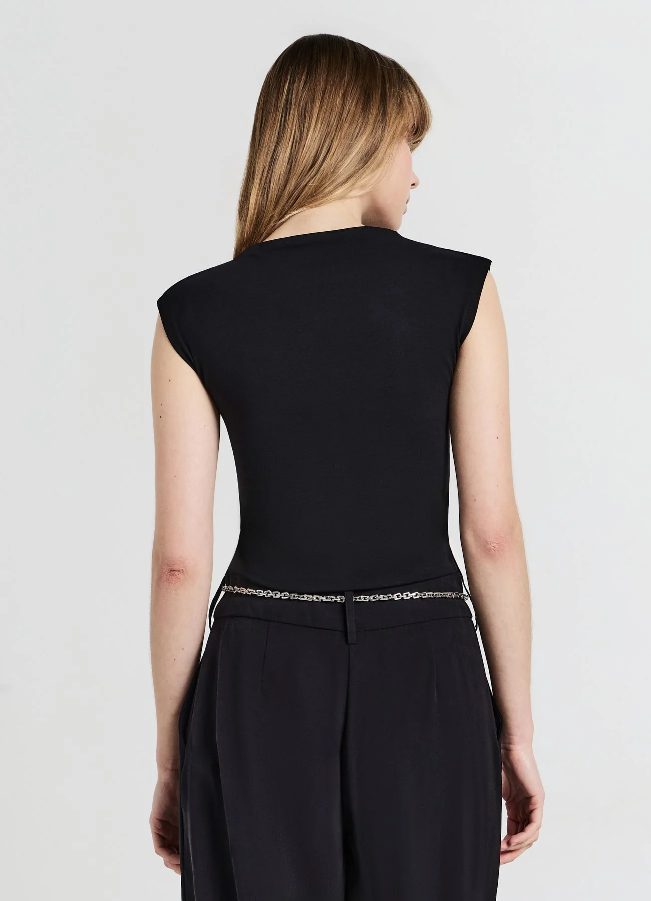 T-shirt cut out strass