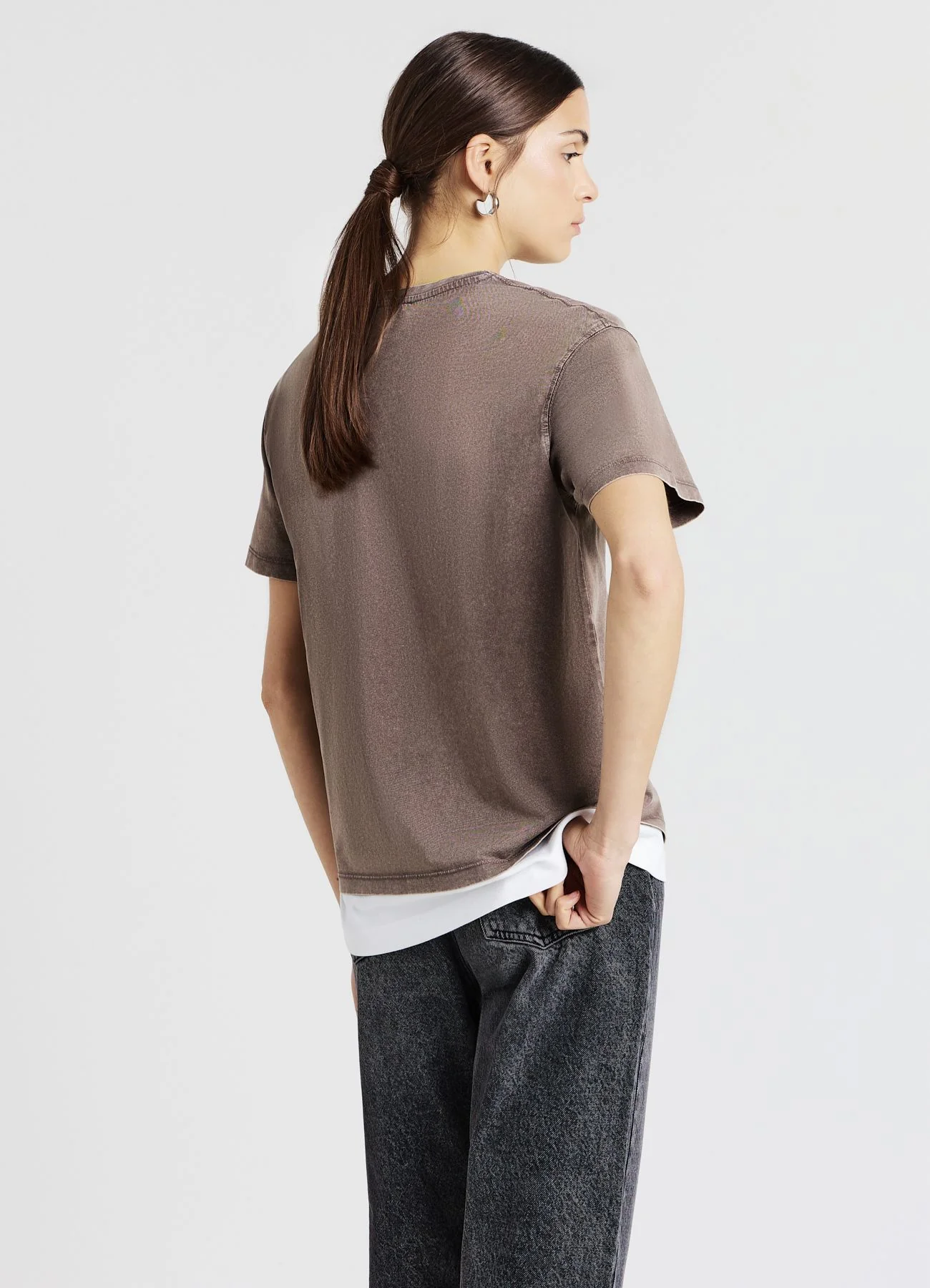 T-shirt effetto slavato - Image 3
