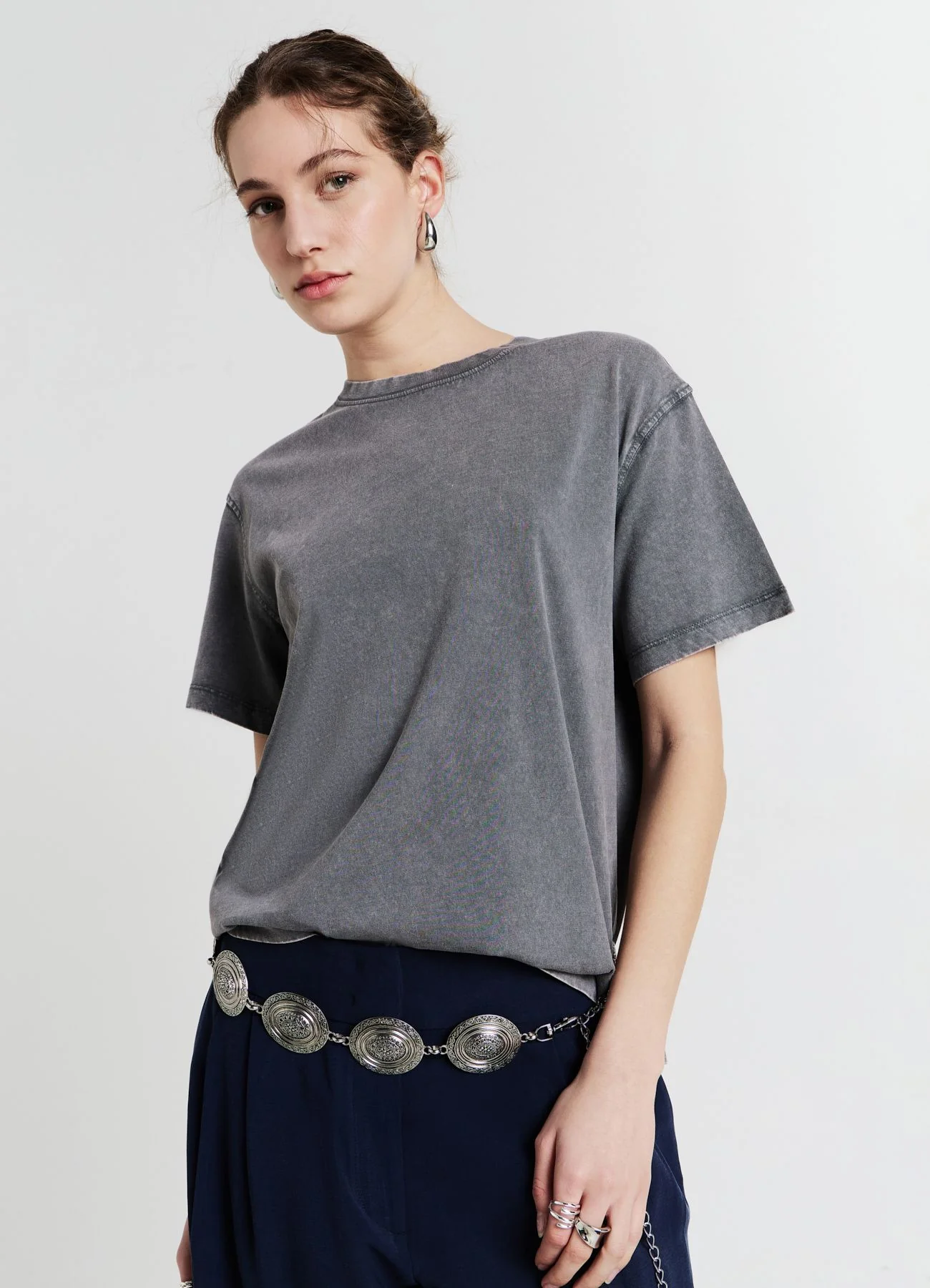 T-shirt effetto slavato - Image 3