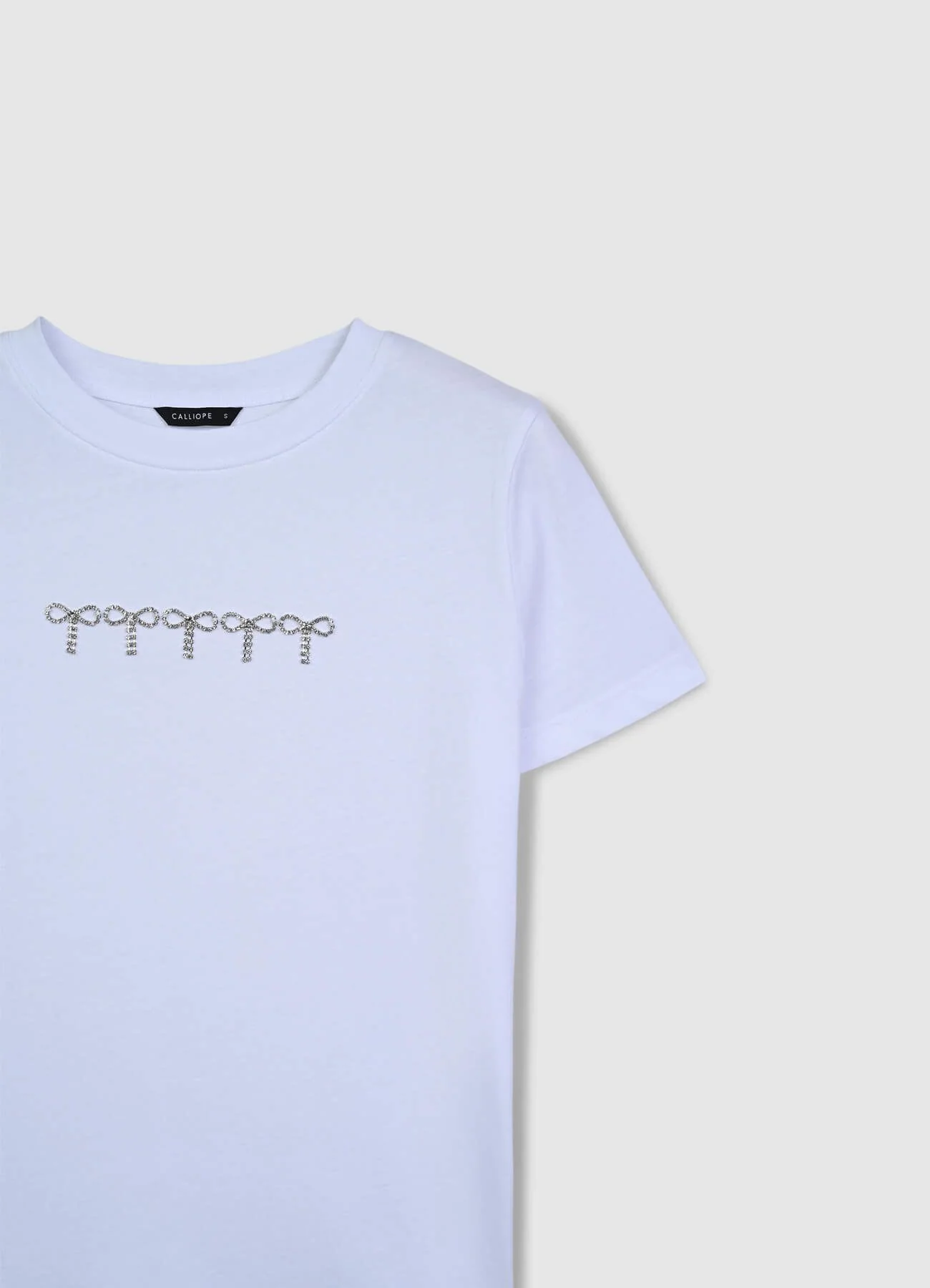 T-shirt fiocchi strass - Image 4