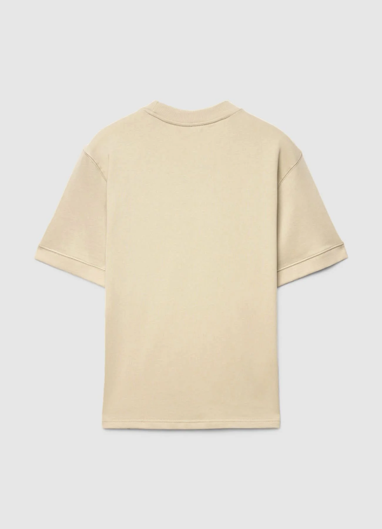 T-shirt girocollo a tinta unita - Image 6