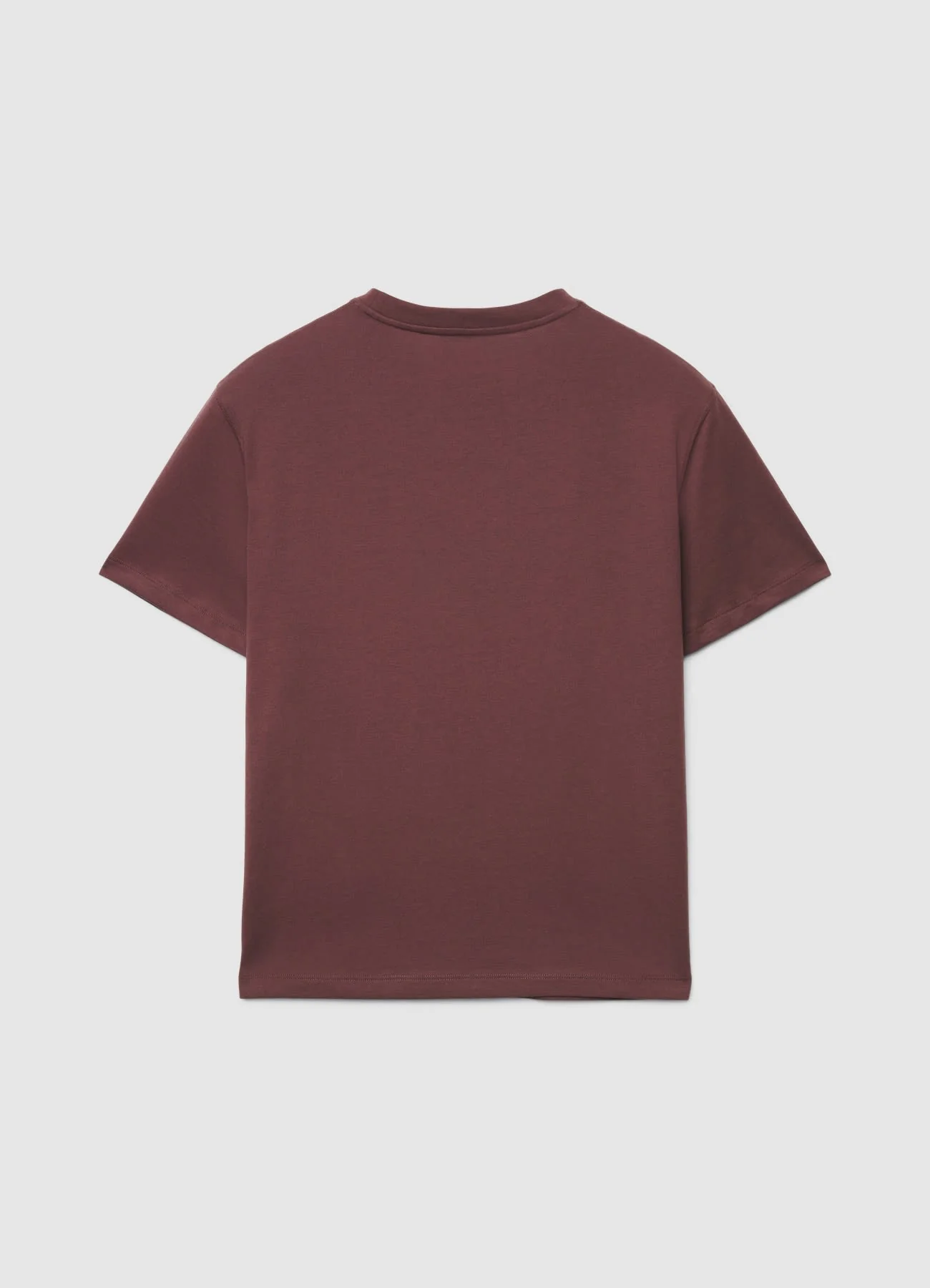 T-shirt girocollo a tinta unita - Image 6
